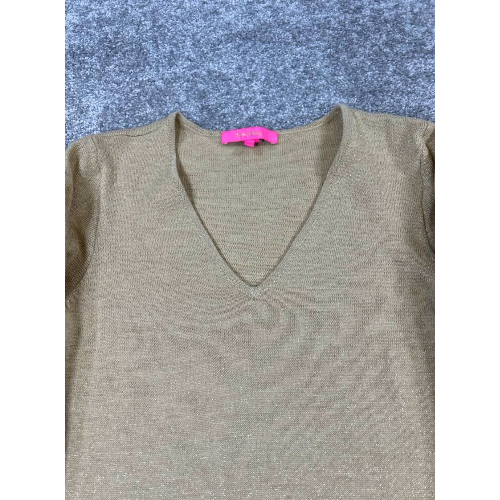 Lilly Pulitzer Lilly Pulitzer Sweater Dress Womens Small Brown Wool Size S / US 4 / IT 40 - 2 Thumbnail