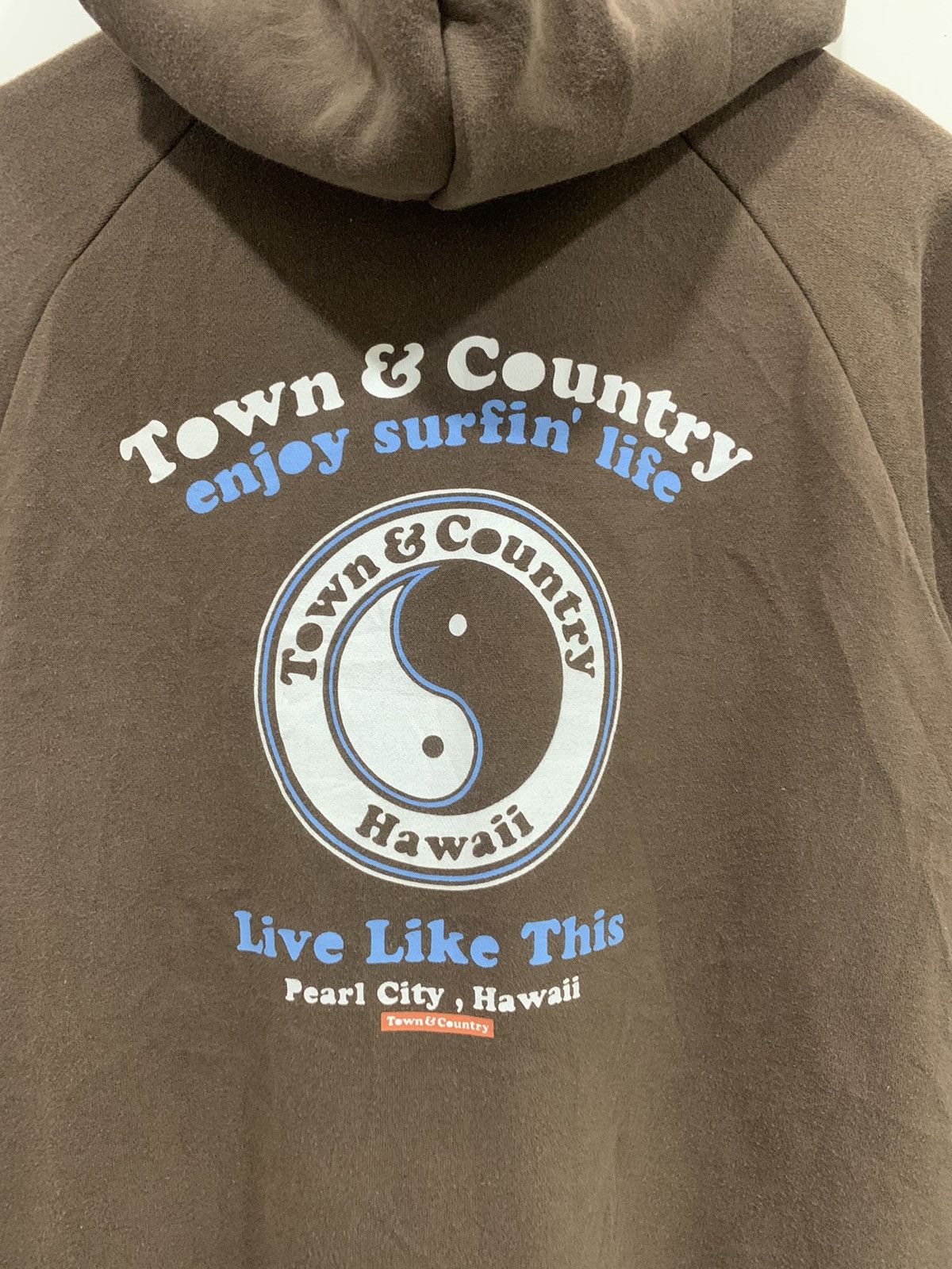 Vintage Vintage Sweater Hoodies Town & Country Size US L / EU 52-54 / 3 - 2 Thumbnail