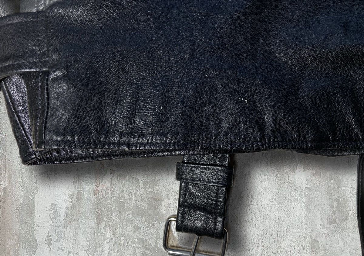 Nice leather jacket vintage 00s motorcycle jacket