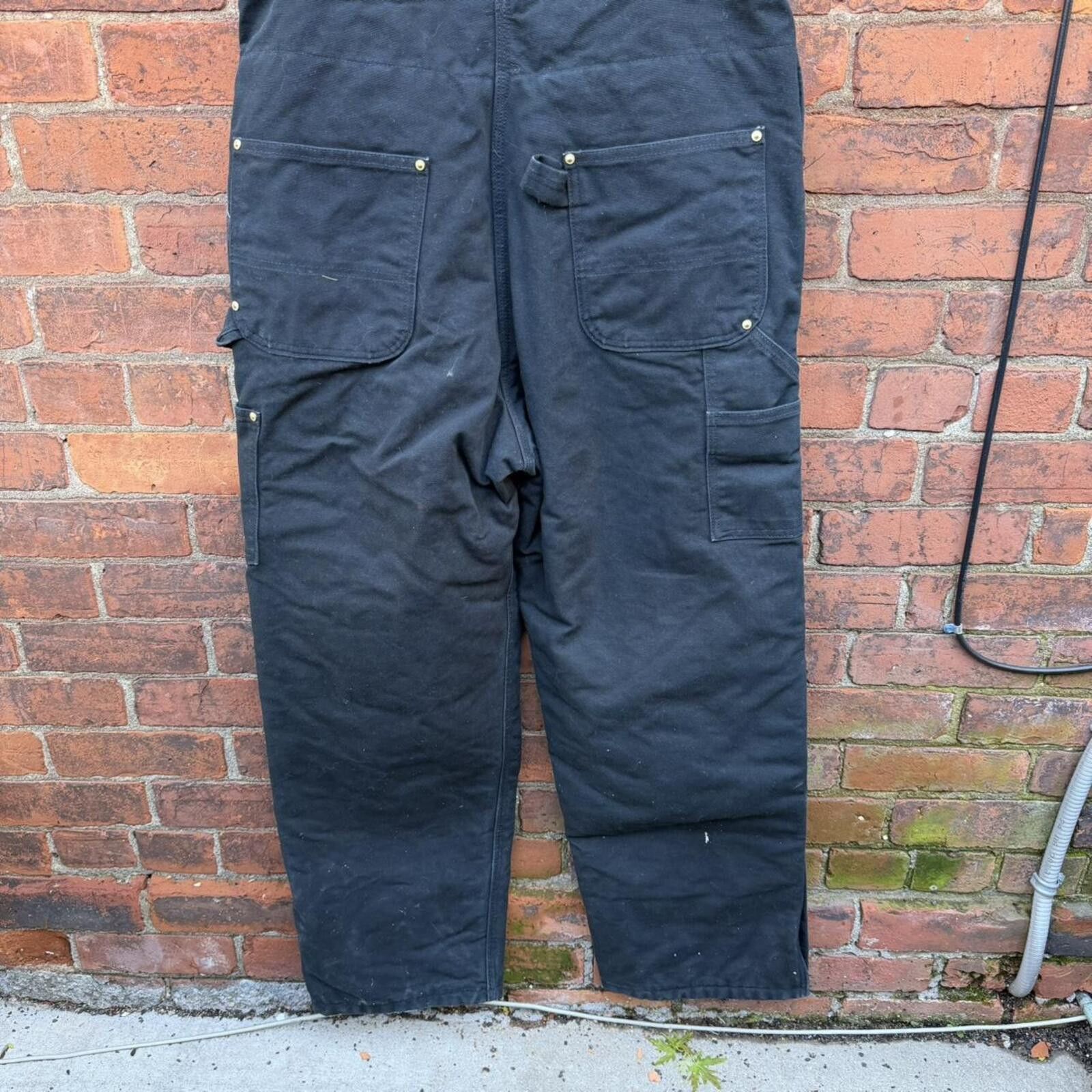 Carhartt vintage carhartt double knee insulated overalls 38x30 Size US 38 / EU 54 - 4 Thumbnail