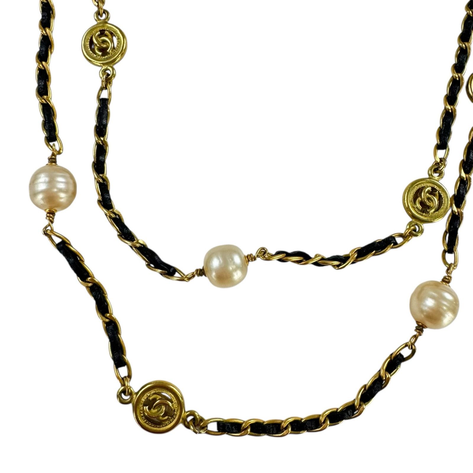 Chanel Chanel Vintage CC Long Wrap Necklace Size ONE SIZE - 5 Thumbnail