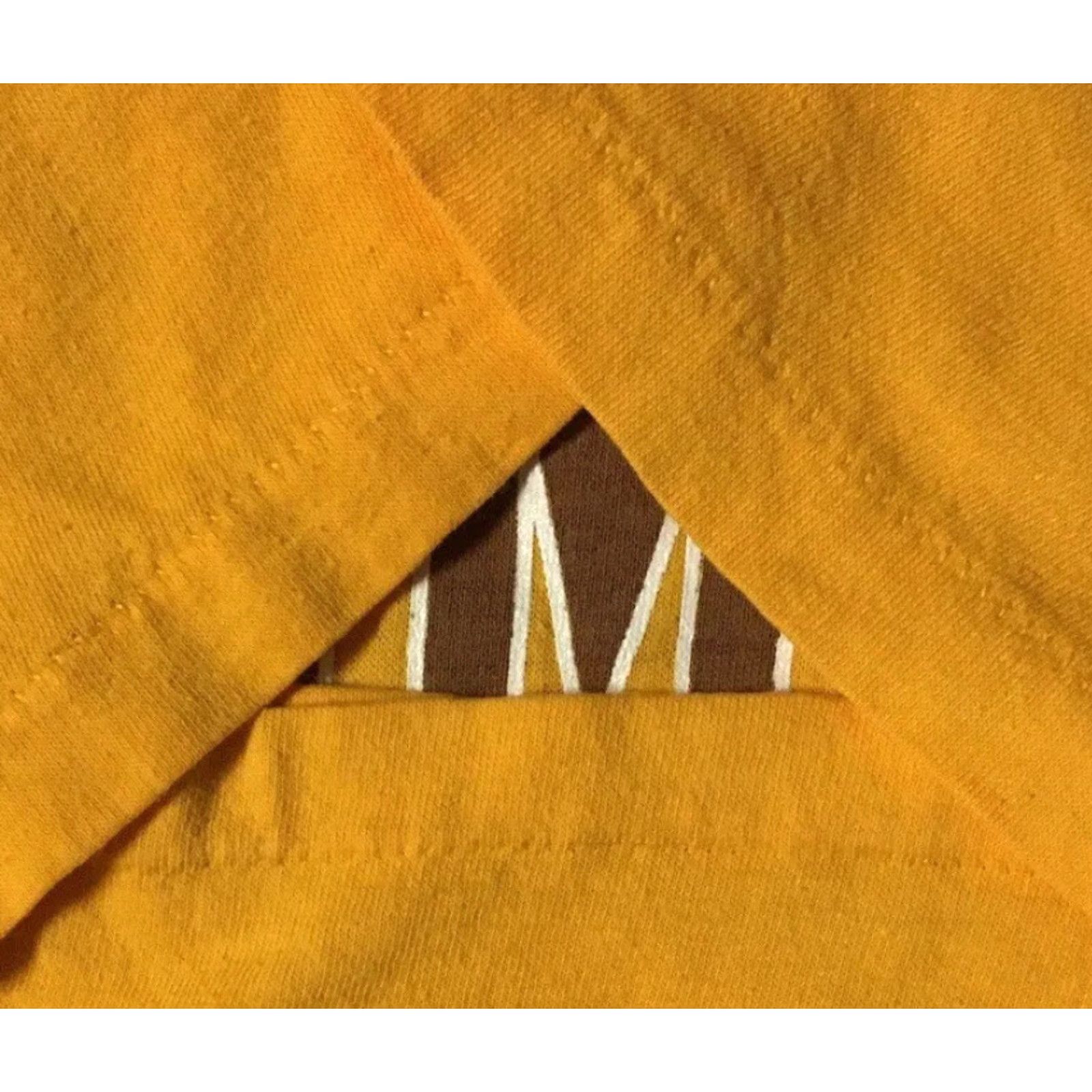 Vintage VINTAGE University Of Wyoming Cowboys Shirt S Yellow 80s 90s Grunge College Football College Cowboy USA Mens T-Shirt Single Stitch Size US S / EU 44-46 / 1 - 3 Thumbnail