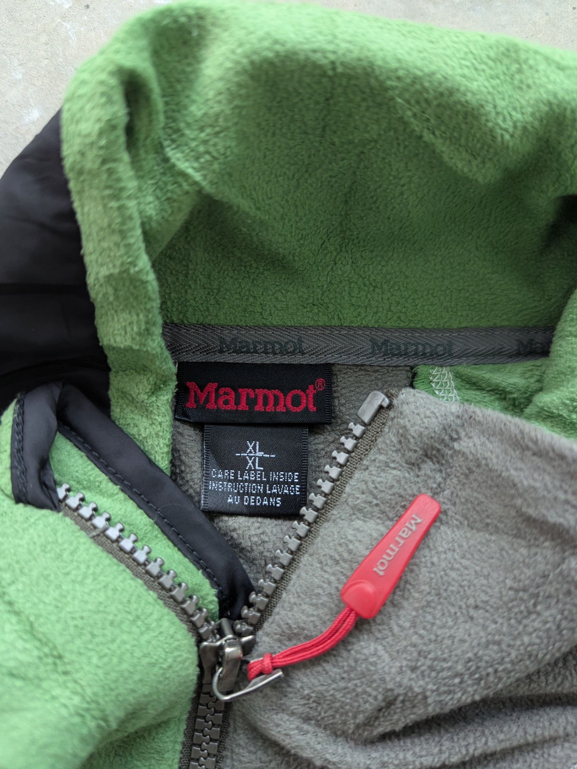 Descente × Marmot × Vintage Vintage Marmot Fleece Jacket Colour Block Size US M / EU 48-50 / 2 - 8 Thumbnail