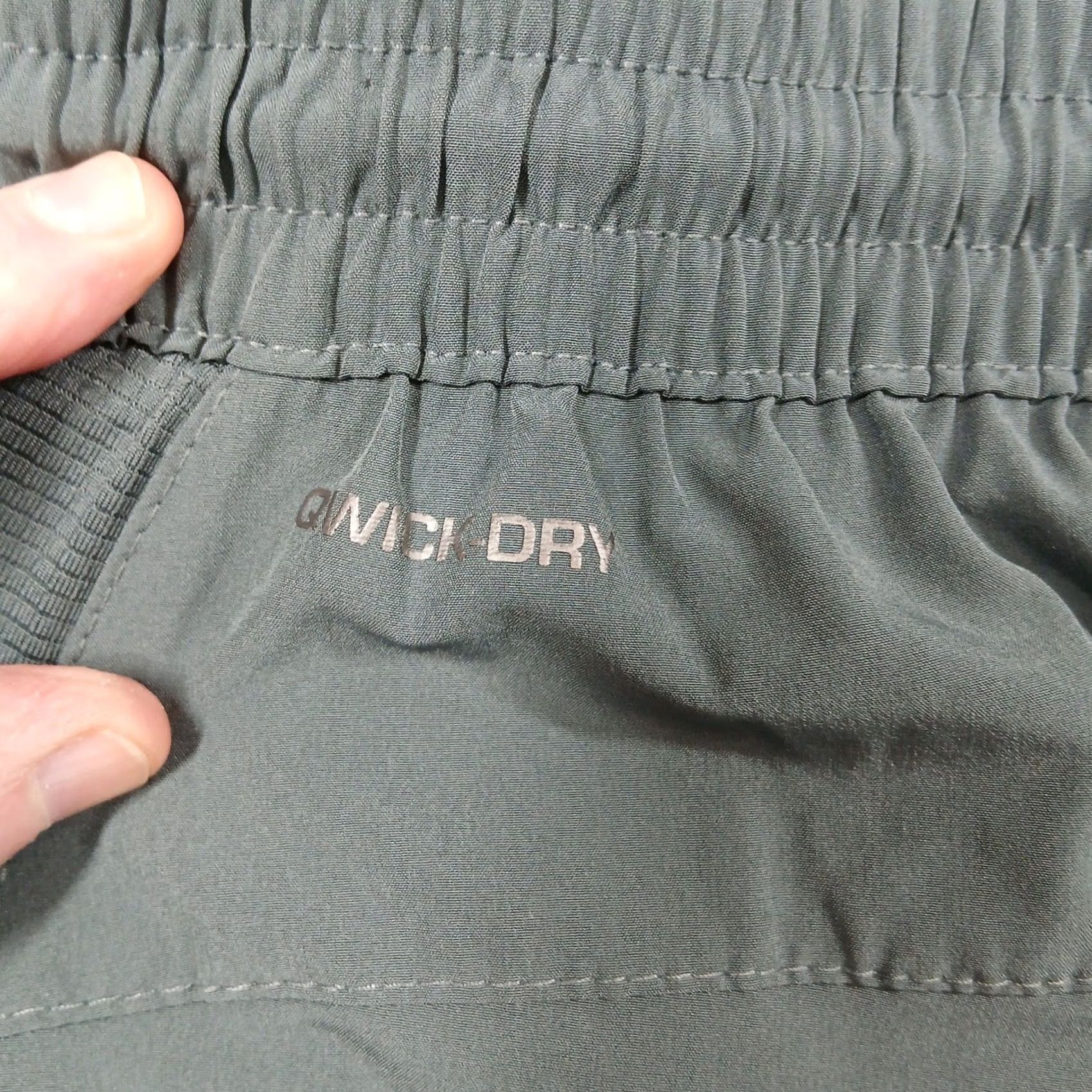 Layer 8 VINTAGE[No] Layers Quick-Dry Athletic Shorts Men's XL Green Drawstring Performance Size US 36 / EU 52 - 6 Thumbnail