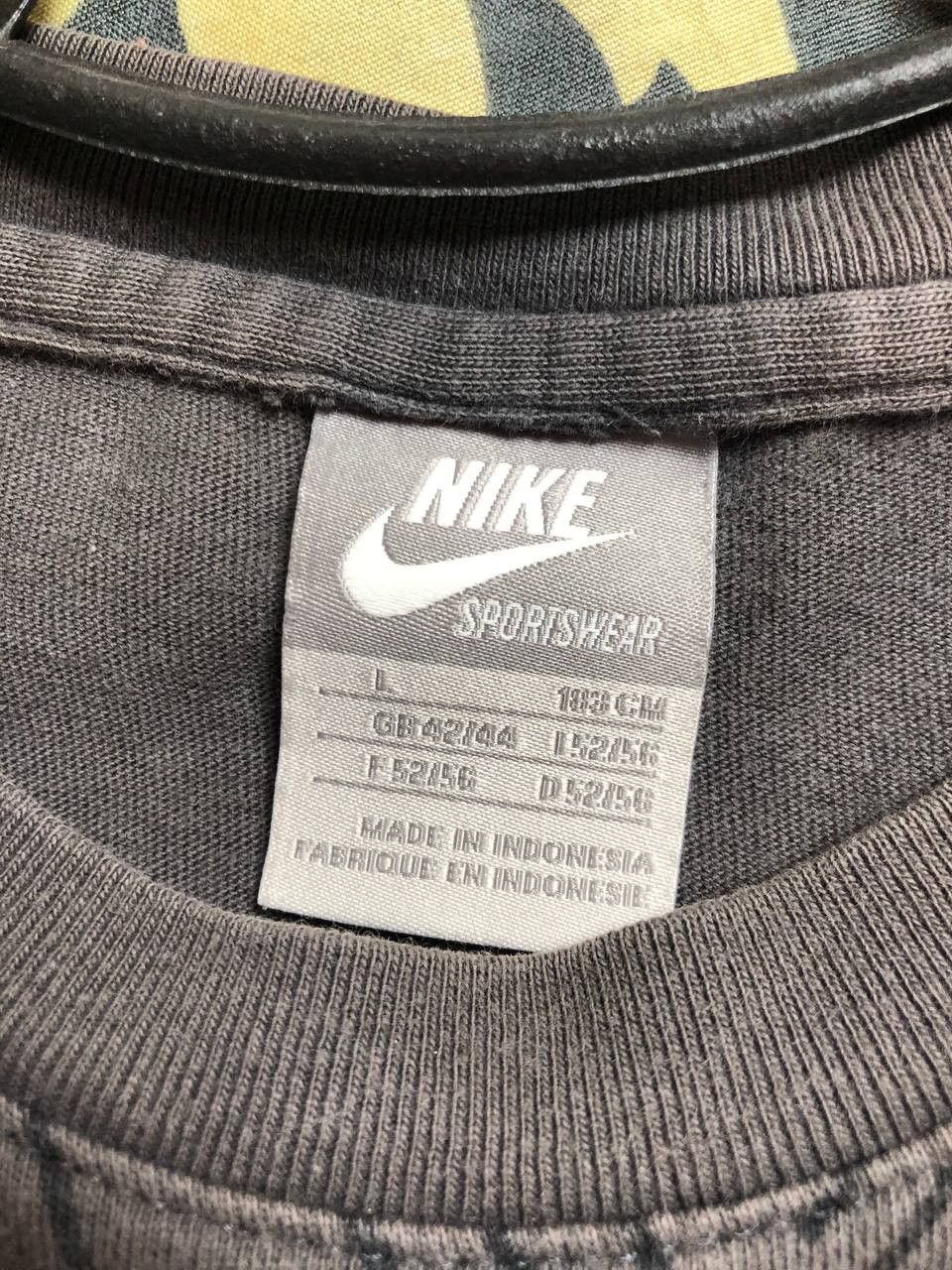 Nike × Vintage Vintage Nike Team Inter Milan Soccer Boxy T-shirt Y2K L Size US L / EU 52-54 / 3 - 2 Thumbnail