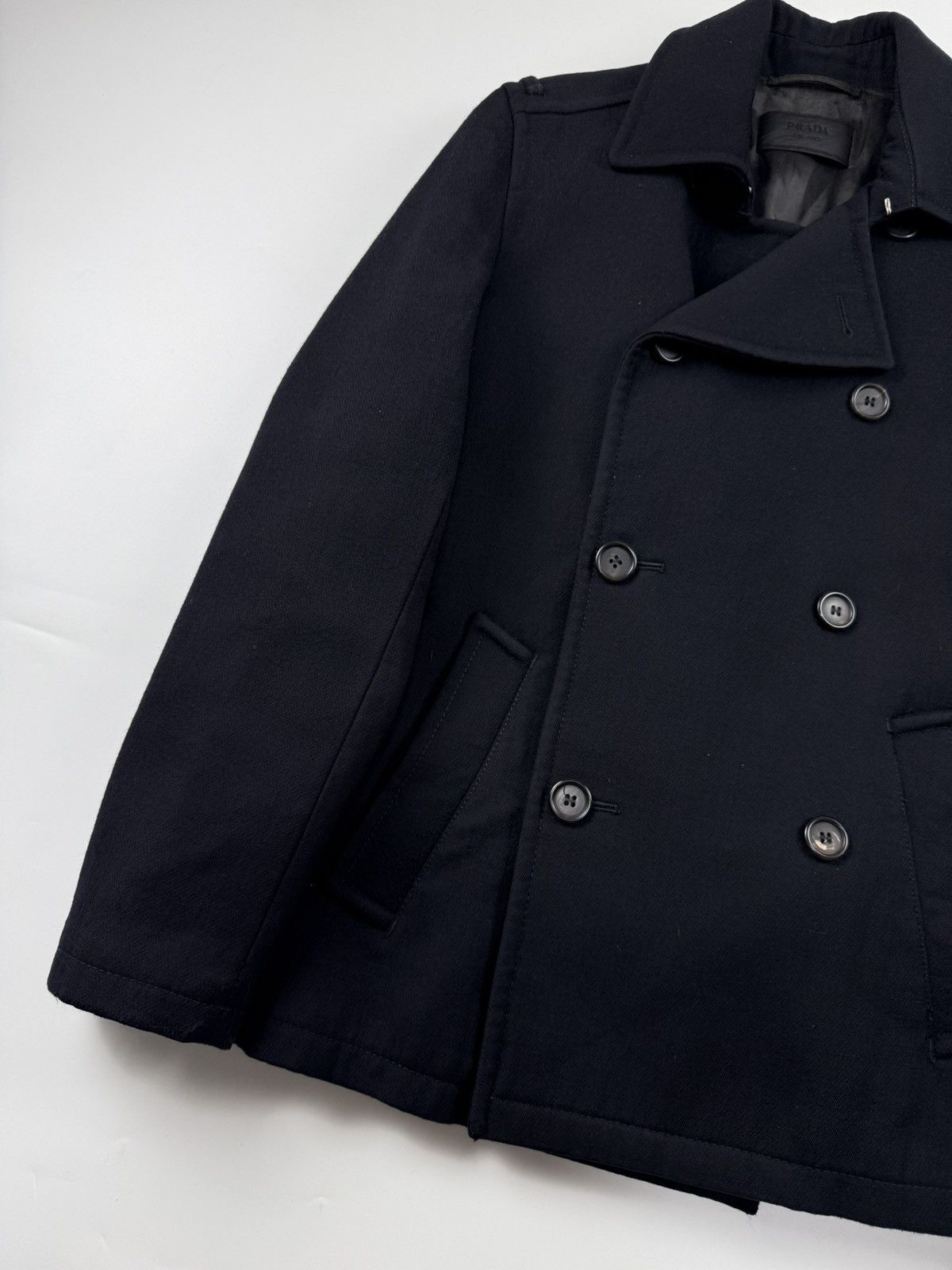 Prada Prada F/W’09 Wool Pea Coat Size US S / EU 44-46 / 1 - 3 Thumbnail