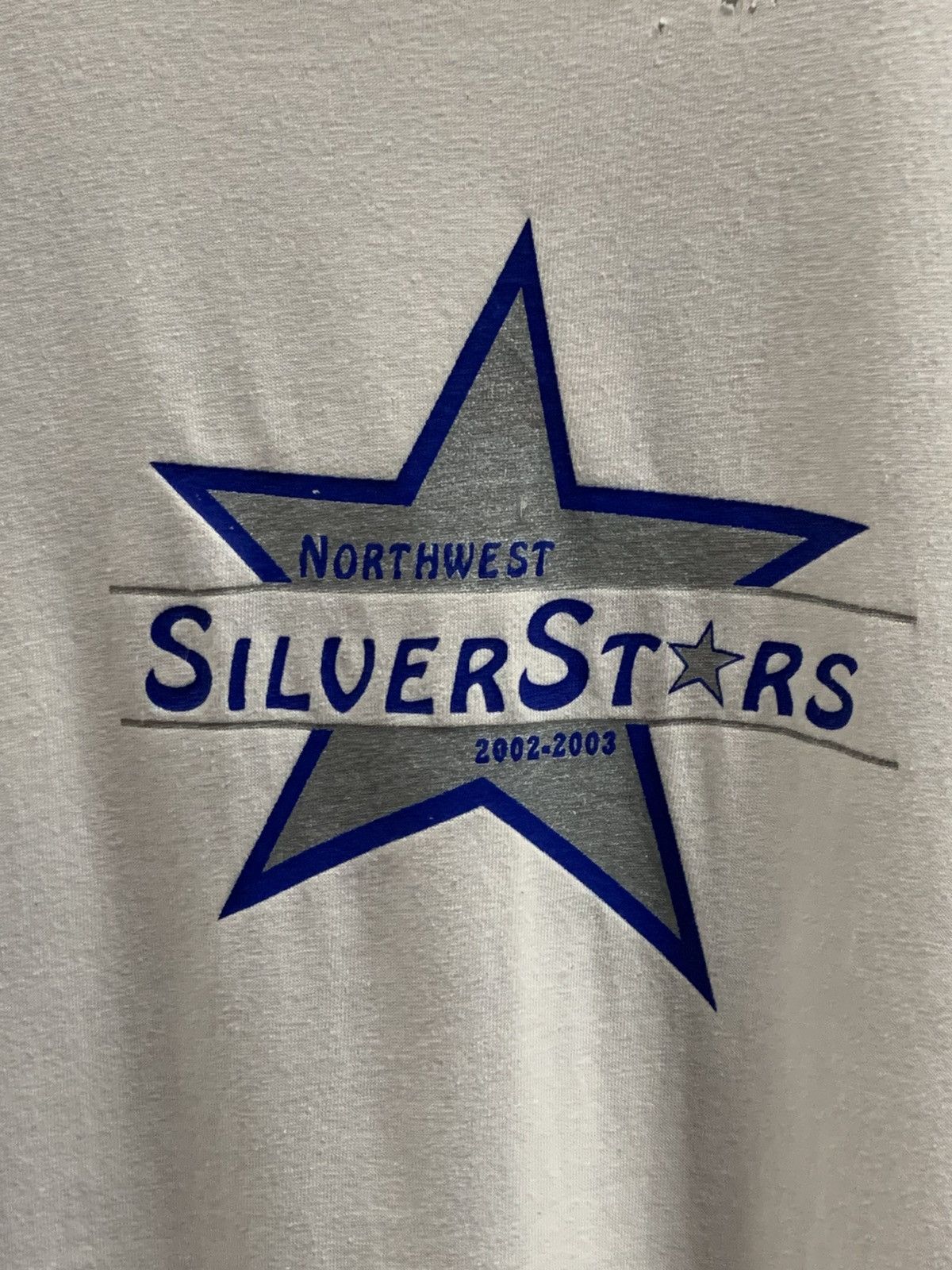 Jerzees × Vintage Vintage Northwest Silver Stars Tee Size US M / EU 48-50 / 2 - 7 Thumbnail