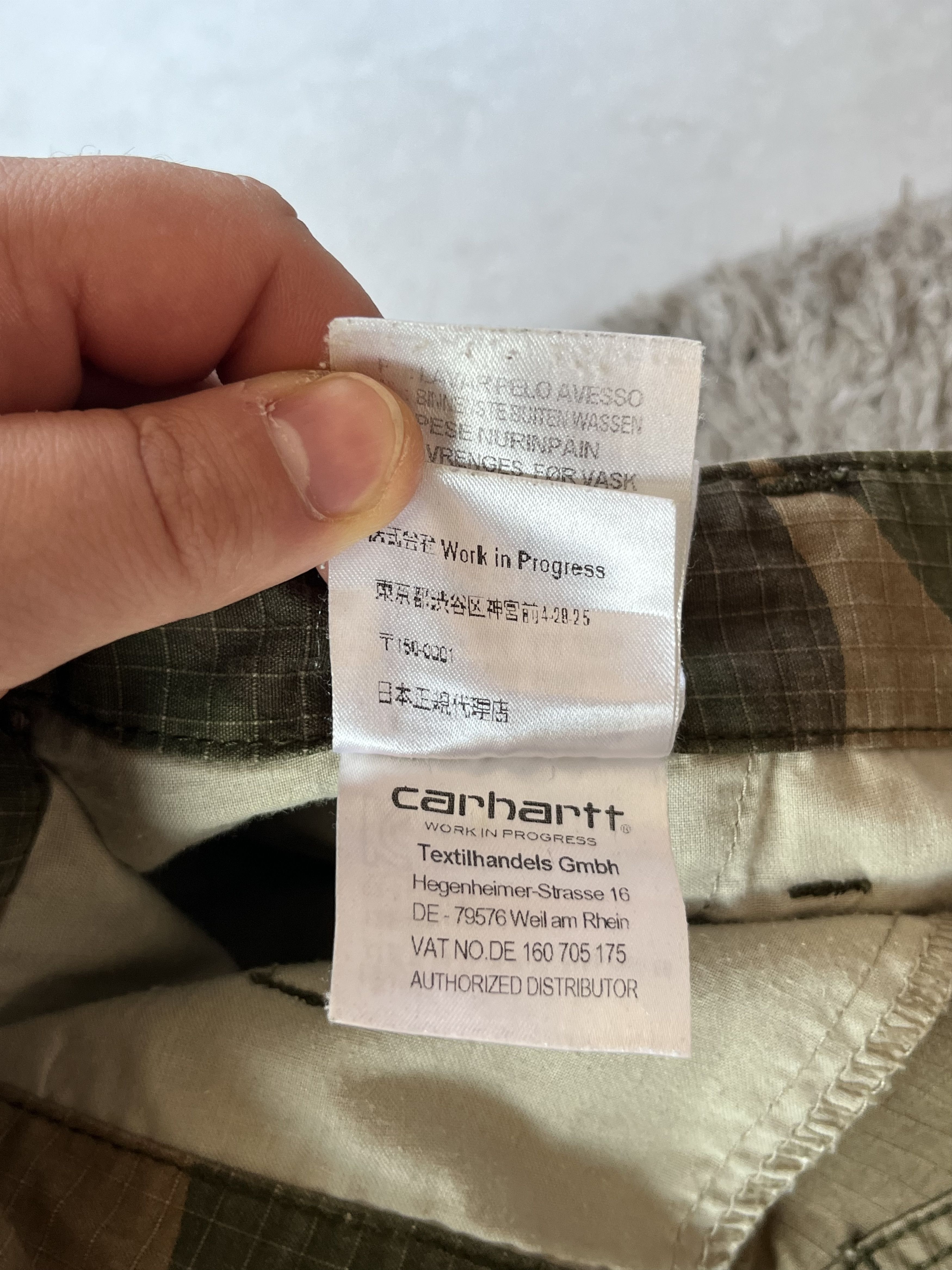 Carhartt Vintage Military Cargo Pants Carhartt Very Rare Y2K Style Size US 32 / EU 48 - 14 Thumbnail