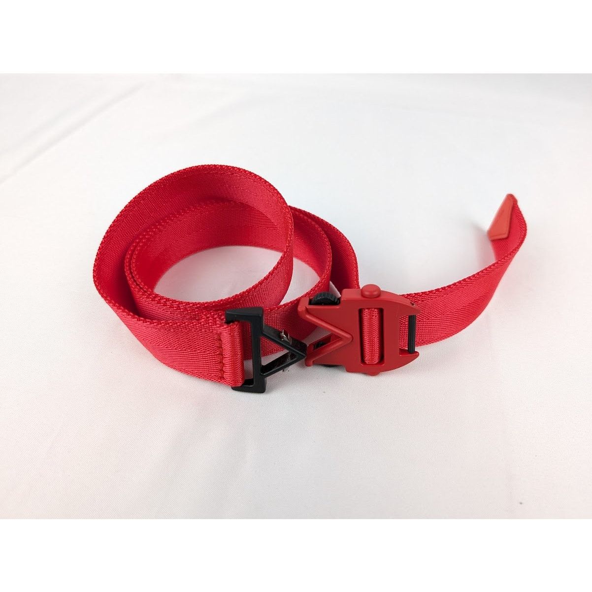 Bottega Veneta o1rshd1 Size: 90cm / Webbing Nappa Belt in Tomato Size 34 - 16 Thumbnail