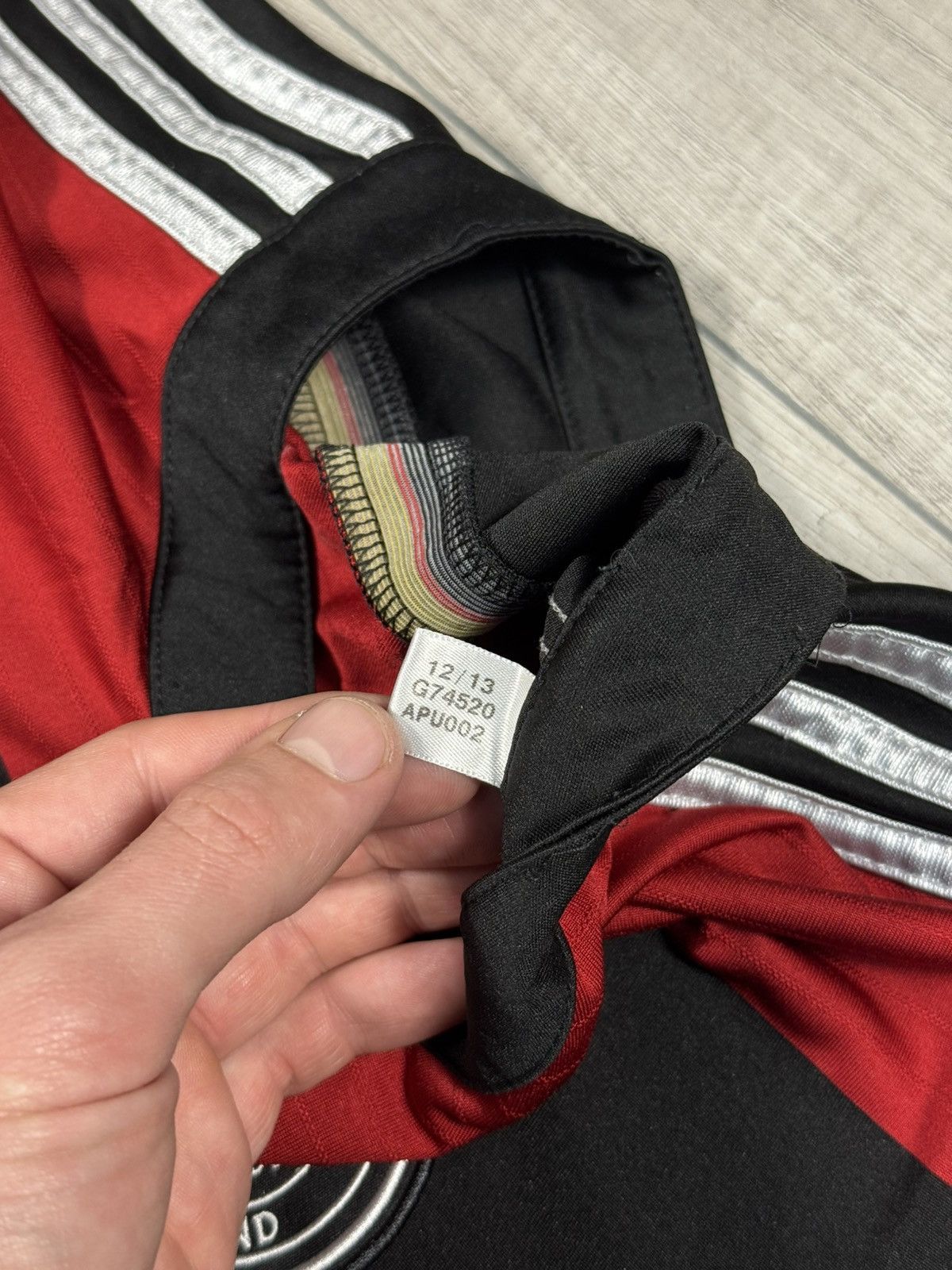 Adidas Germany National Team 2014–2015 Away Adidas Football G74520 Size US XL / EU 56 / 4 - 10 Thumbnail