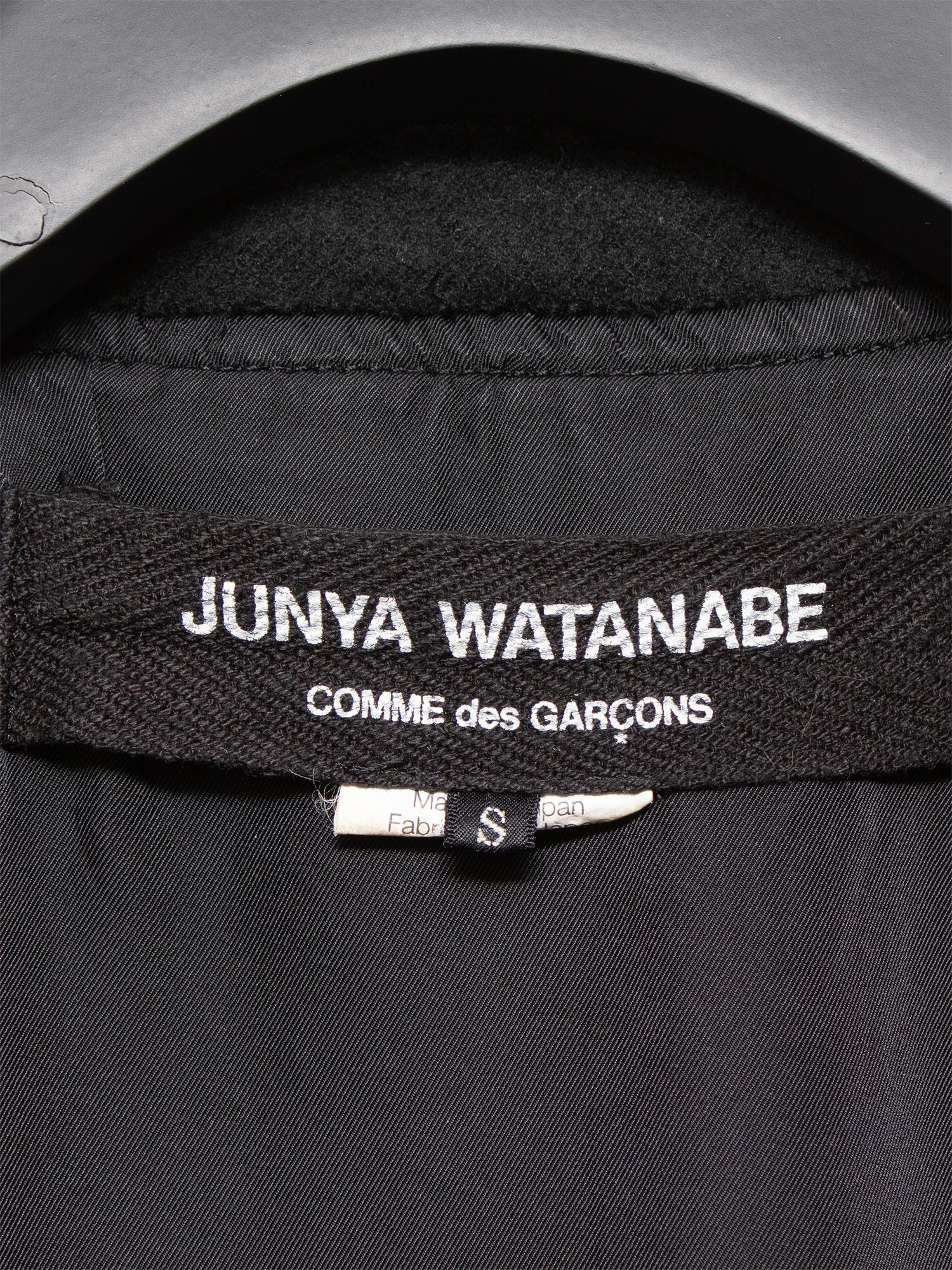 Junya Watanabe Junya Watanabe AW07 Felted Wool Biker Jacket Size US S / EU 44-46 / 1 - 12 Thumbnail