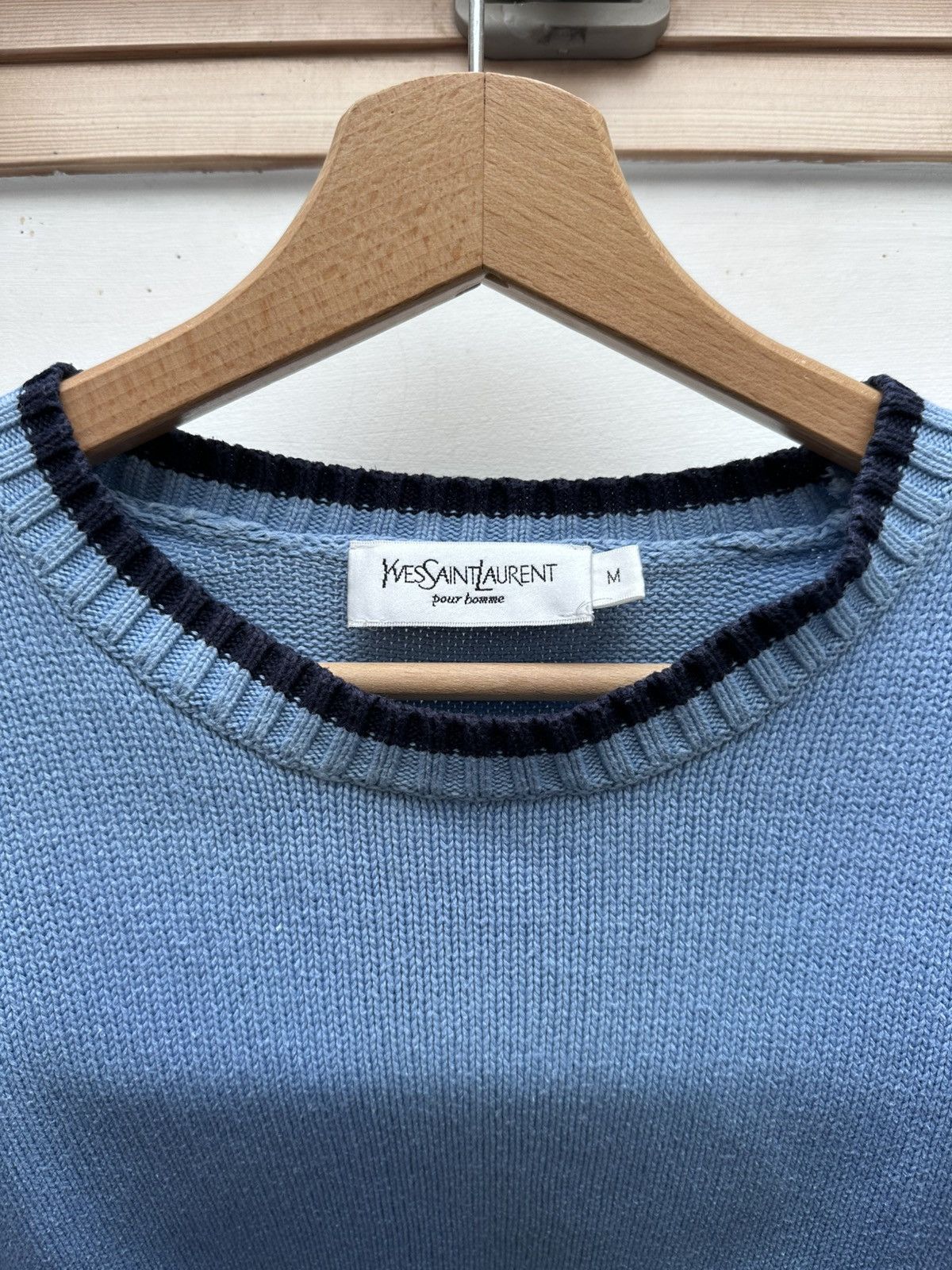 Vintage × Yves Saint Laurent Vintage YSL Yves Saint Lauren Sweater Size US M / EU 48-50 / 2 - 3 Thumbnail