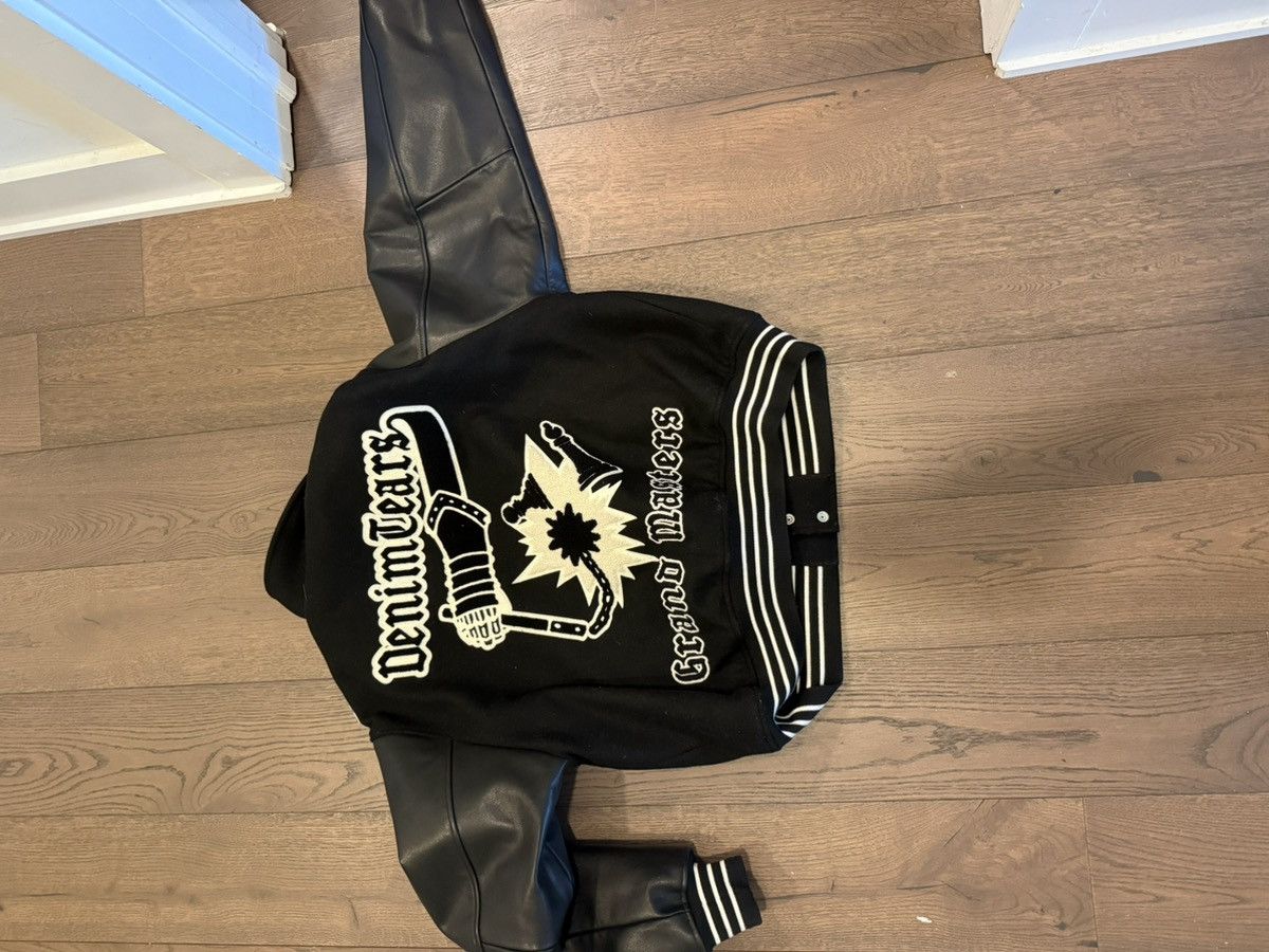 DENIM TEARS DENIM TEARS GRAND MASTER FLASH VARSITY JACKET SIZE LM Size US L / EU 52-54 / 3 - 2 Thumbnail
