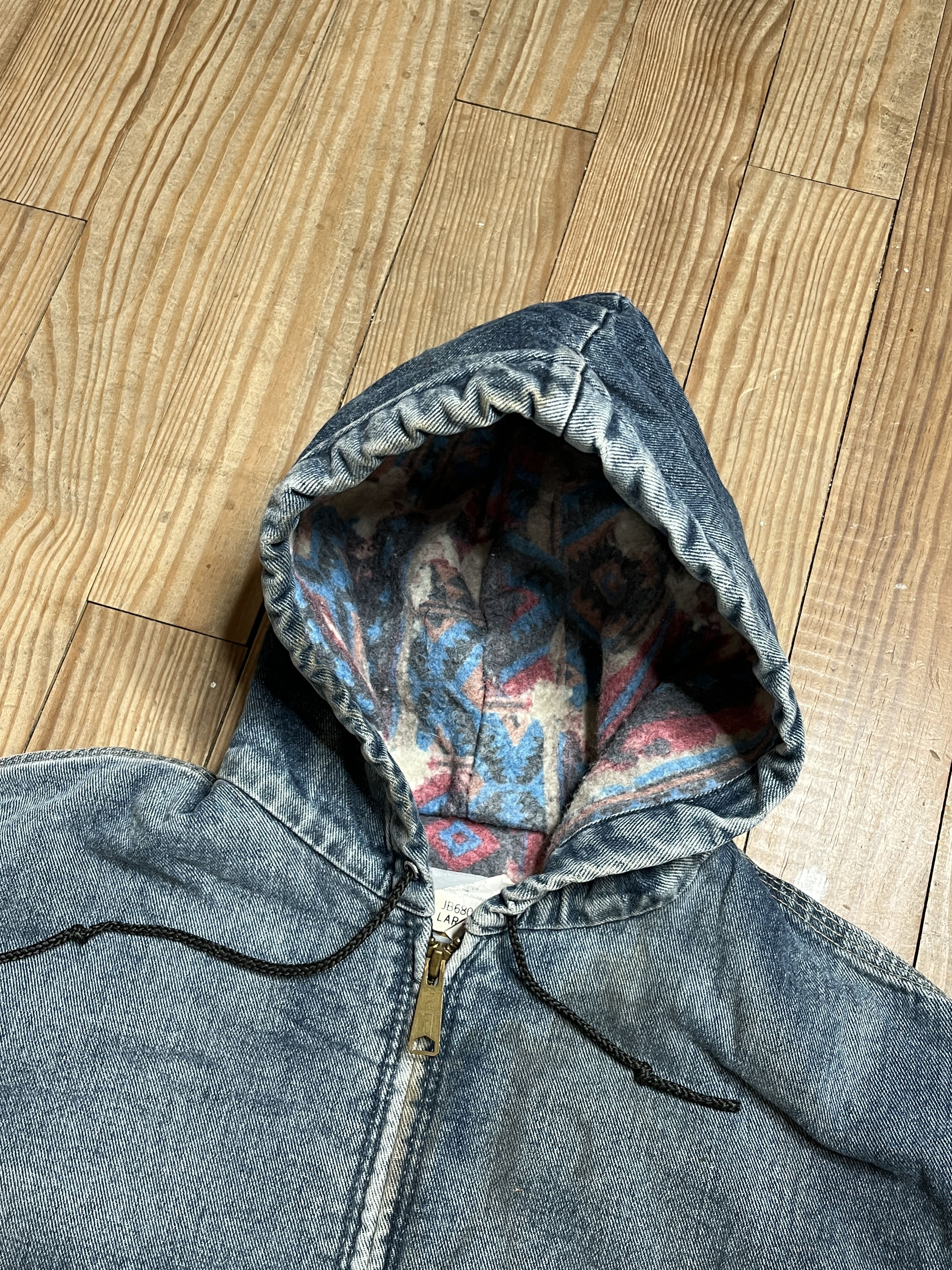 Carhartt Veste Carhartt Active Jacket Jean Vintage 1990's Made in USA Size US L / EU 52-54 / 3 - 2 Thumbnail