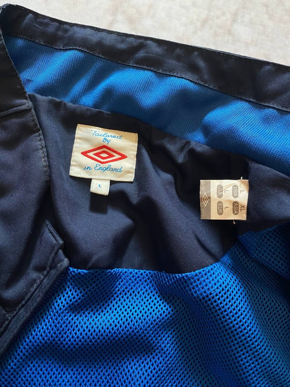 Umbro × Vintage Vintage Umbro England Soccer Jacket Size US L / EU 52-54 / 3 - 9 Thumbnail