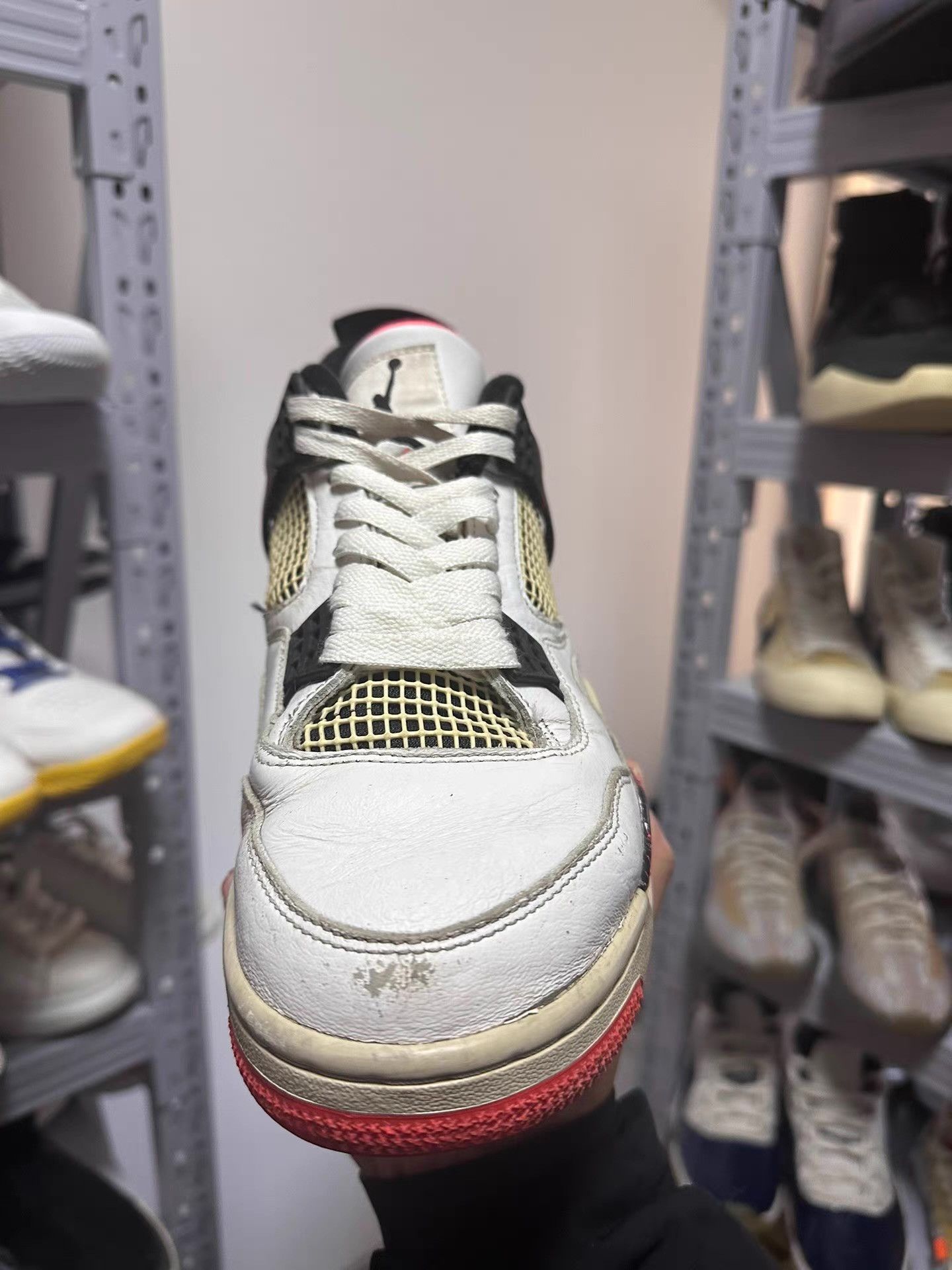 Nike AJ4 Hot Lava Ｑ20 Size US 10 / EU 43 - 5 Thumbnail