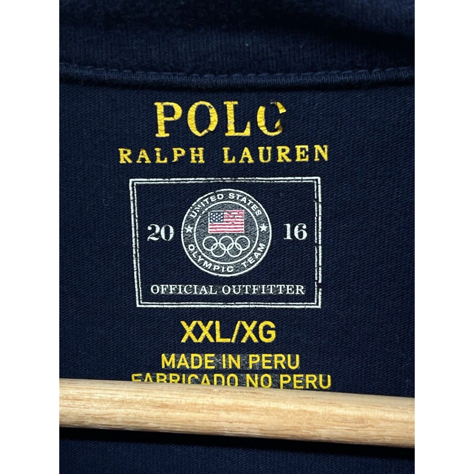 Ralph Lauren Polo Ralph Lauren 2016 Olympics Blue Quarter Zip Top Sz. XXL Size US XXL / EU 58 / 5 - 3 Thumbnail