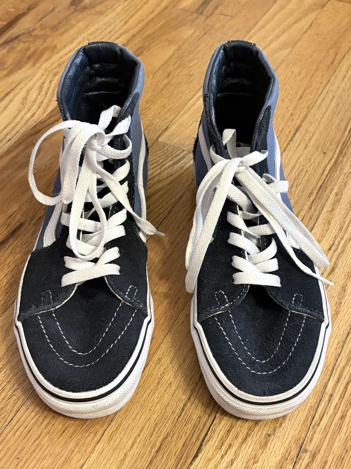 Vans Vans Sk8-Hi Navy Classic High-Top Sneakers Size US 6.5 / EU 39-40 - 2 Thumbnail