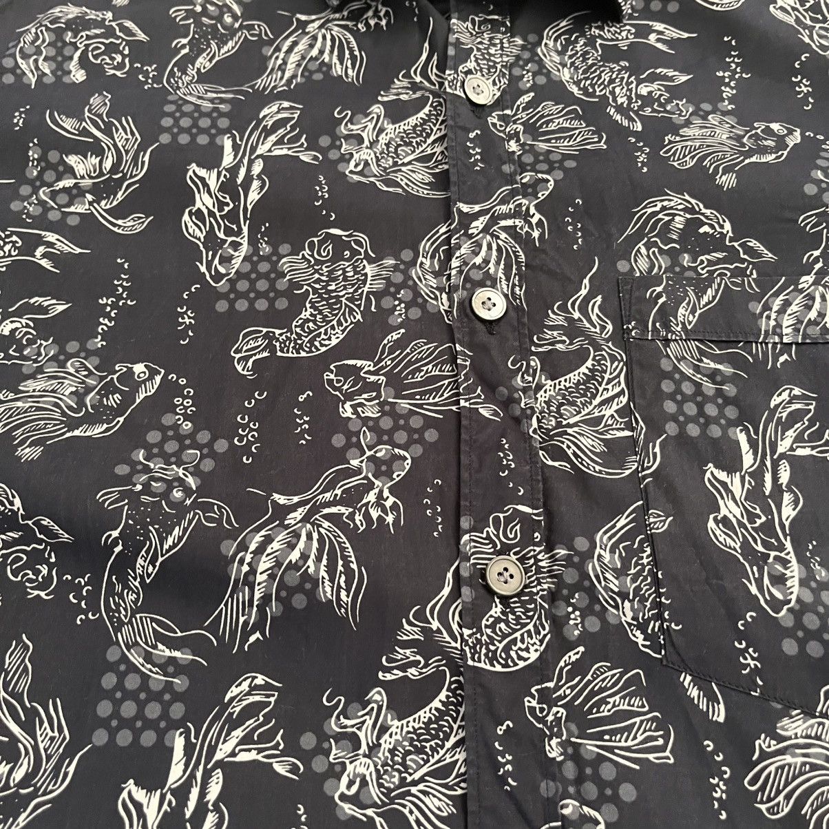 Lanvin Lanvin Koi Carp Hawaiian Short Sleeve Shirt Size US M / EU 48-50 / 2 - 2 Thumbnail