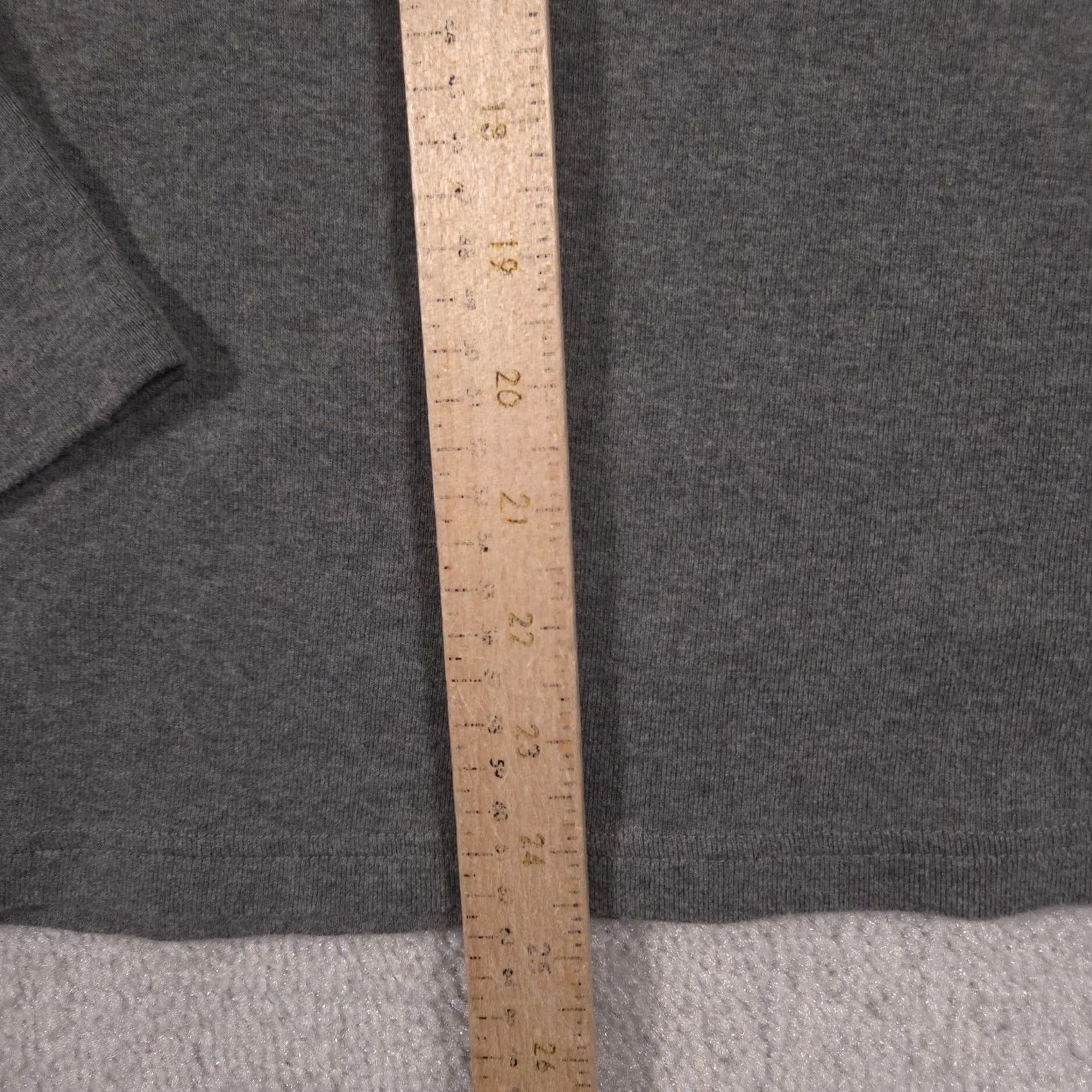 Gap Gap Shirt Mens XL Gray Long Sleeve Crewneck Basic Solid Tee Casual Size US XL / EU 56 / 4 - 6 Thumbnail