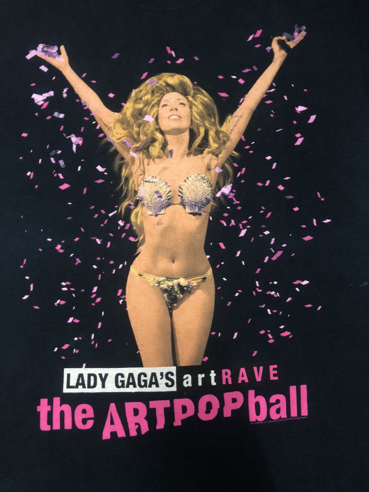 Band Tees Lady Gaga tour concert art rave the art pop ball ©️2014 Size US S / EU 44-46 / 1 - 5 Thumbnail