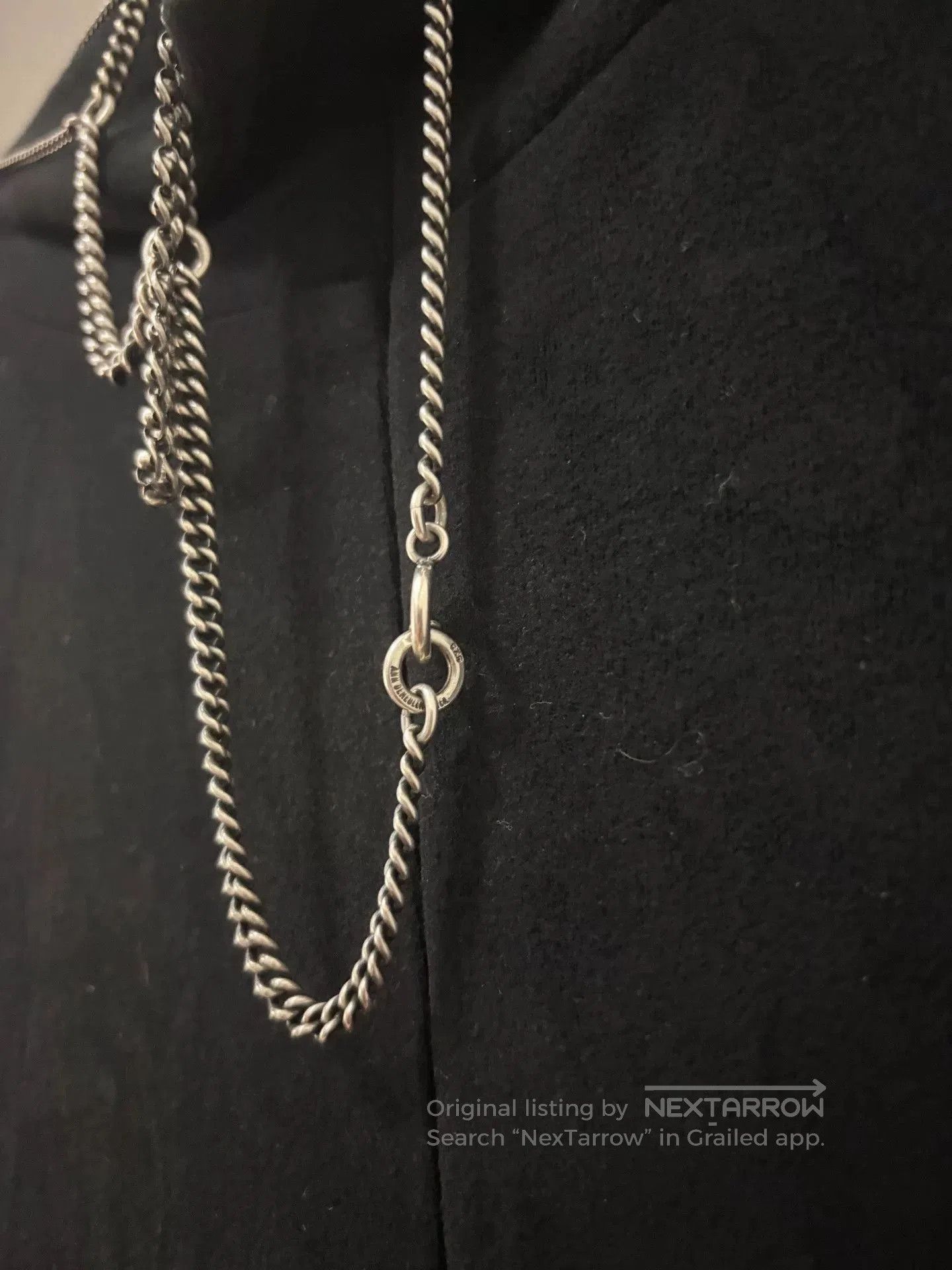 Ann Demeulemeester Ann Demeulemeester 925 Silver Feather Necklace. Size ONE SIZE - 9 Thumbnail