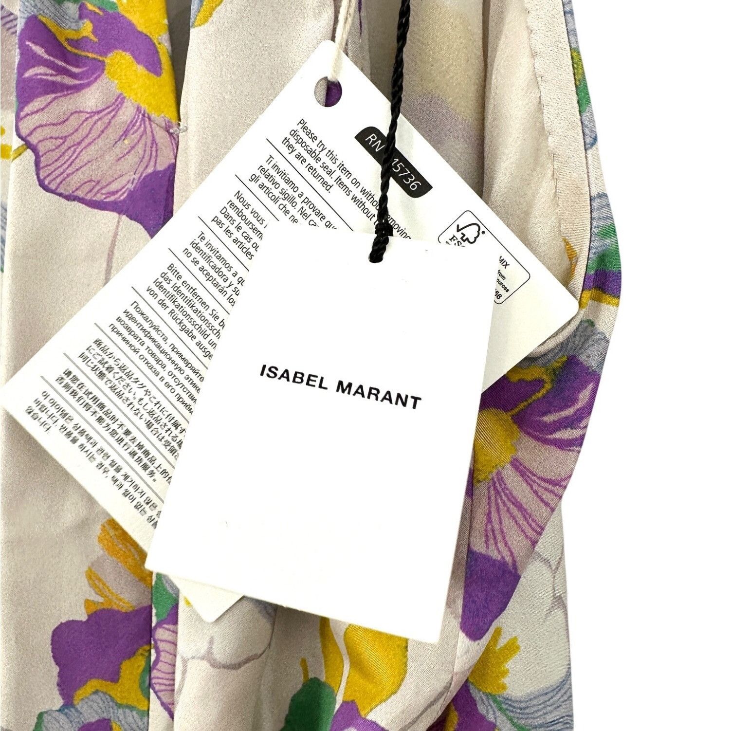 Isabel Marant Isabel Marant Suzyli Twist Front Cross-Back Mini Dress FR36 Size S / US 4 / IT 40 - 11 Thumbnail