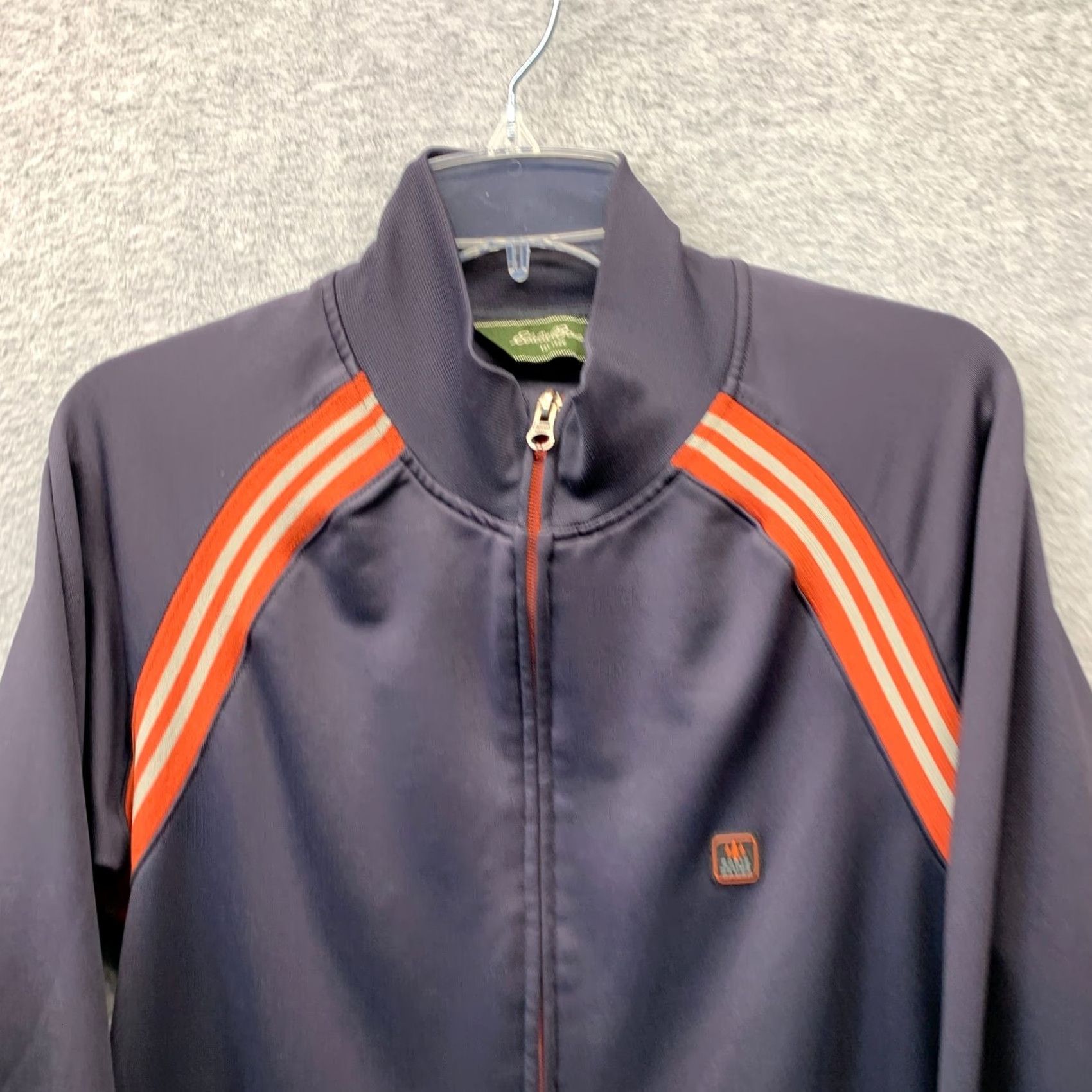 Eddie Bauer Eddie Bauer Zip Up Sweatshirt Adult Small Blue Mens Polyester Spandex Full Zip Knit Pullover Outdoor Sweatshirt Size US S / EU 44-46 / 1 - 2 Thumbnail