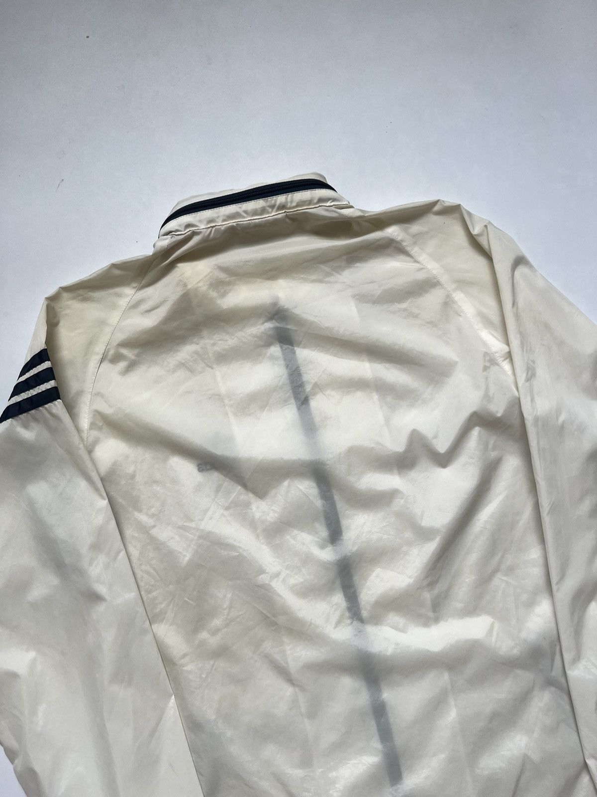 Adidas 80's Adidas Descente Three Stripes Hooded Jacket Size US M / EU 48-50 / 2 - 7 Thumbnail