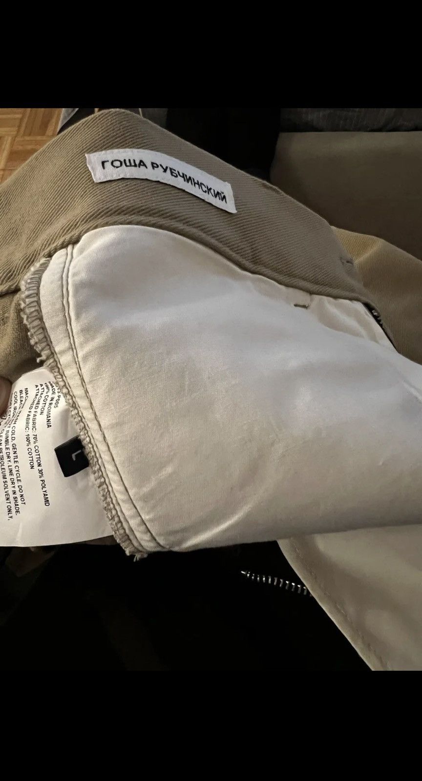 Gosha Rubchinskiy Gosha Rubchinskiy Split Camo Cargo pants Size US 32 / EU 48 - 8 Thumbnail