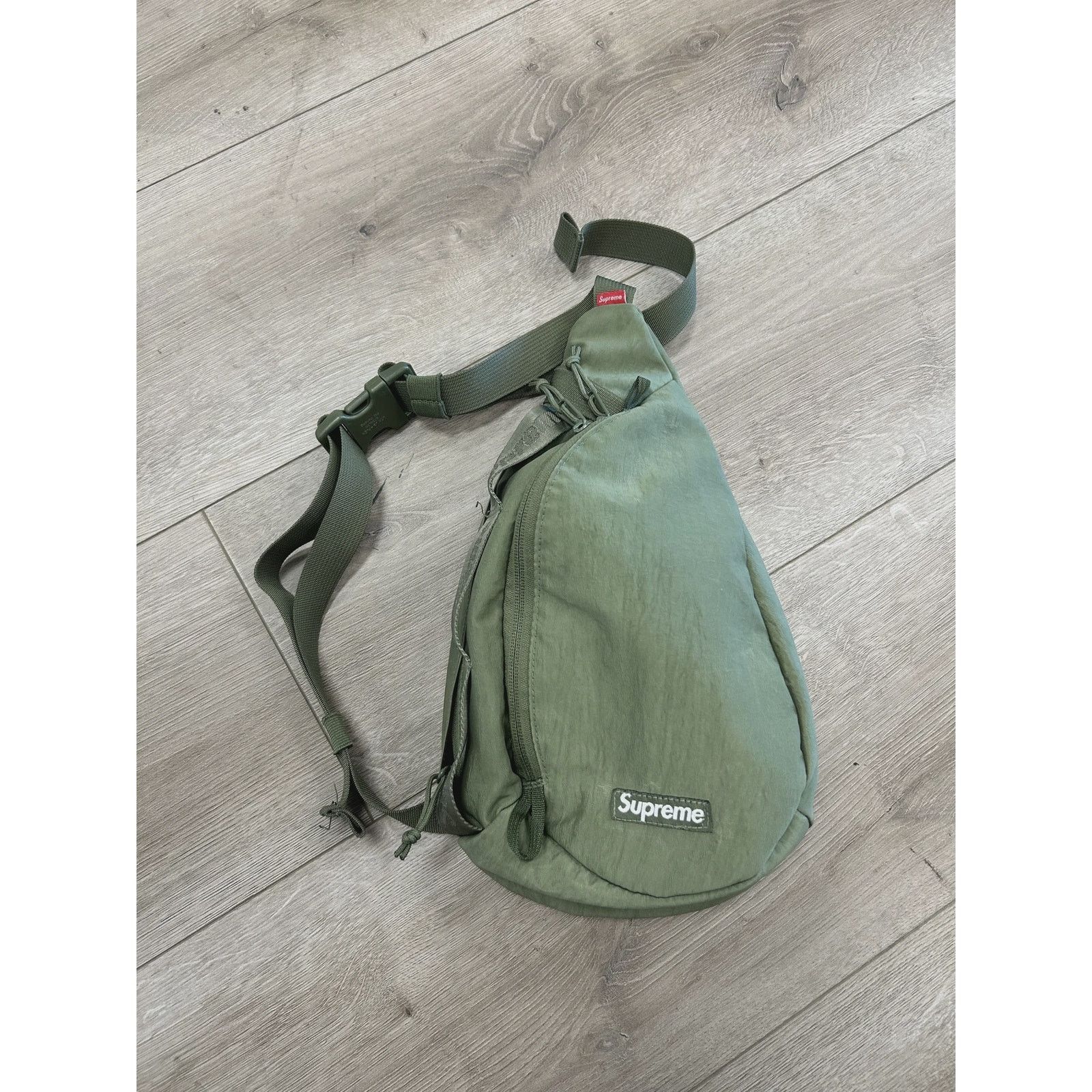 Supreme Olive Sling Bag | Grailed