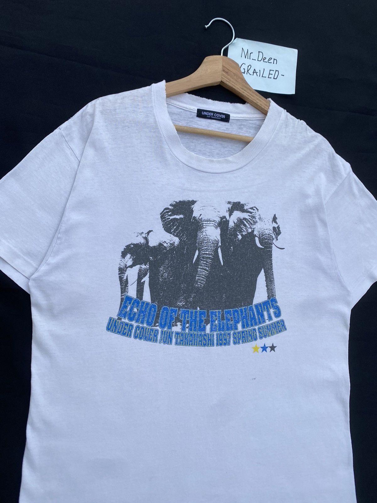 Jun Takahashi SS97 Undercover Jun Takahashi “Echo of the Elephants” Tee Size US L / EU 52-54 / 3 - 7 Thumbnail