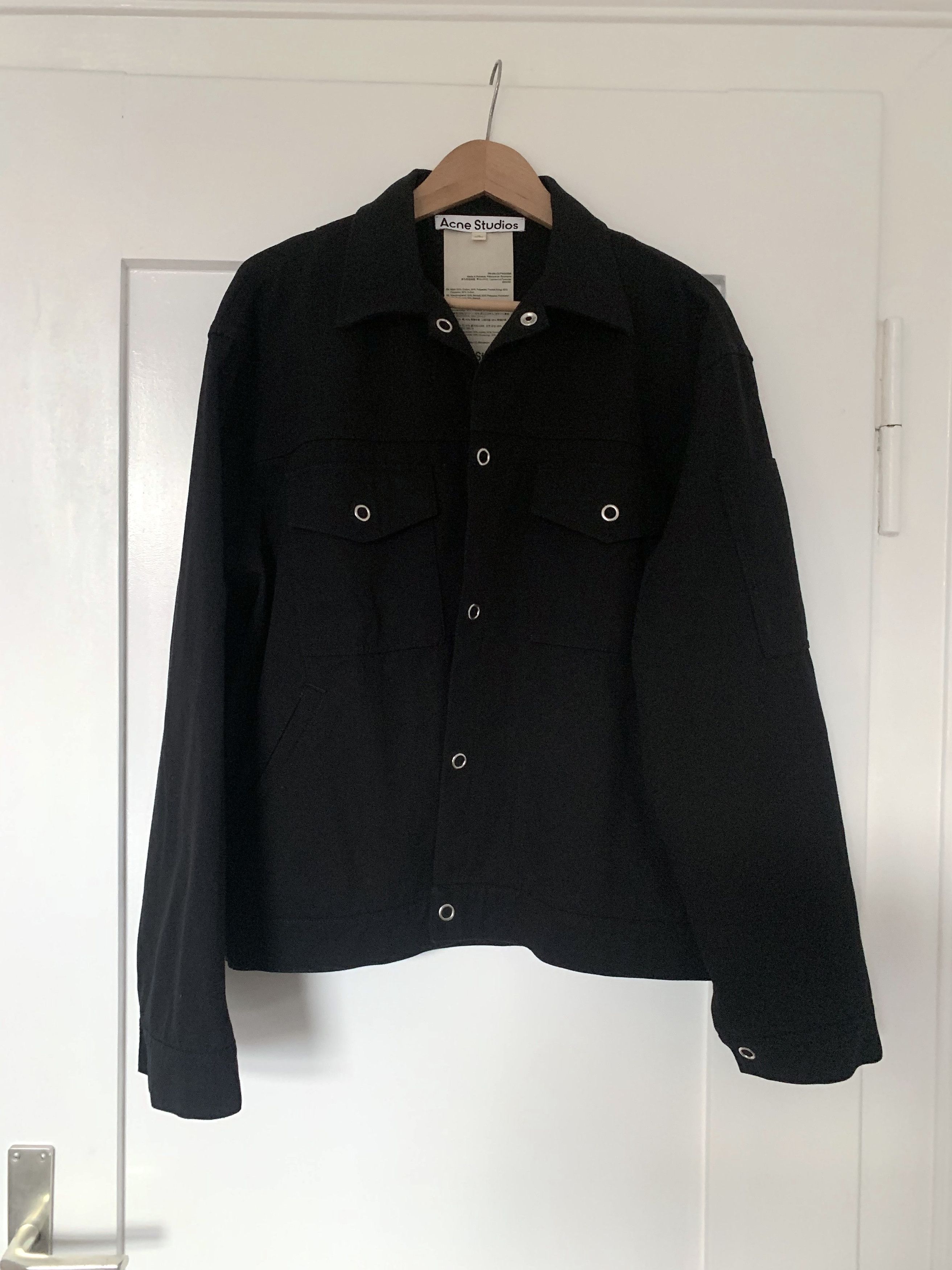 Acne Studios Ourle Cotton Mix Twill Jacket Size US S / EU 44-46 / 1 - 4 Thumbnail