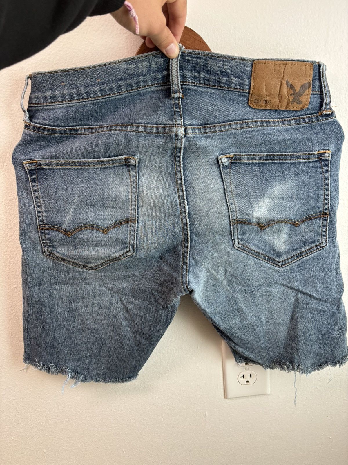 American Eagle Outfitters Janky Cut-off Jorts! Size US 30 / EU 46 - 2 Thumbnail