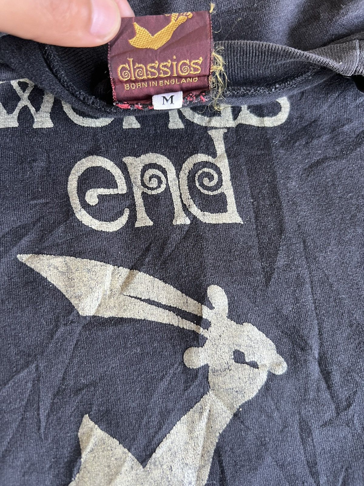 A.F.F.A. 1980s Worlds End Vivienne Westwood ™️ Logo Muslin Shirt Size US M / EU 48-50 / 2 - 8 Thumbnail