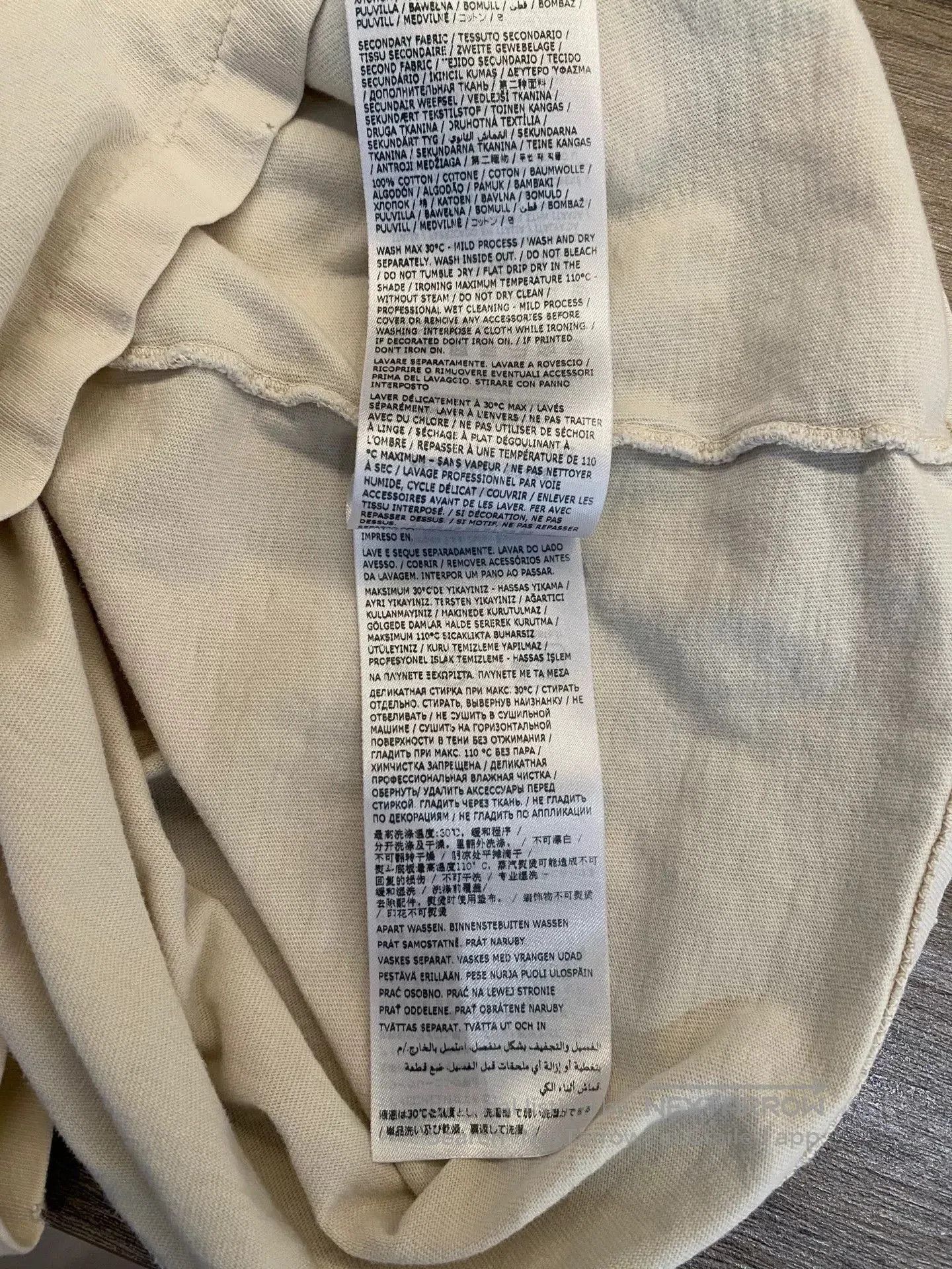 Maison Margiela Maison Margiela Handwritten Logo T. Size US L / EU 52-54 / 3 - 9 Thumbnail