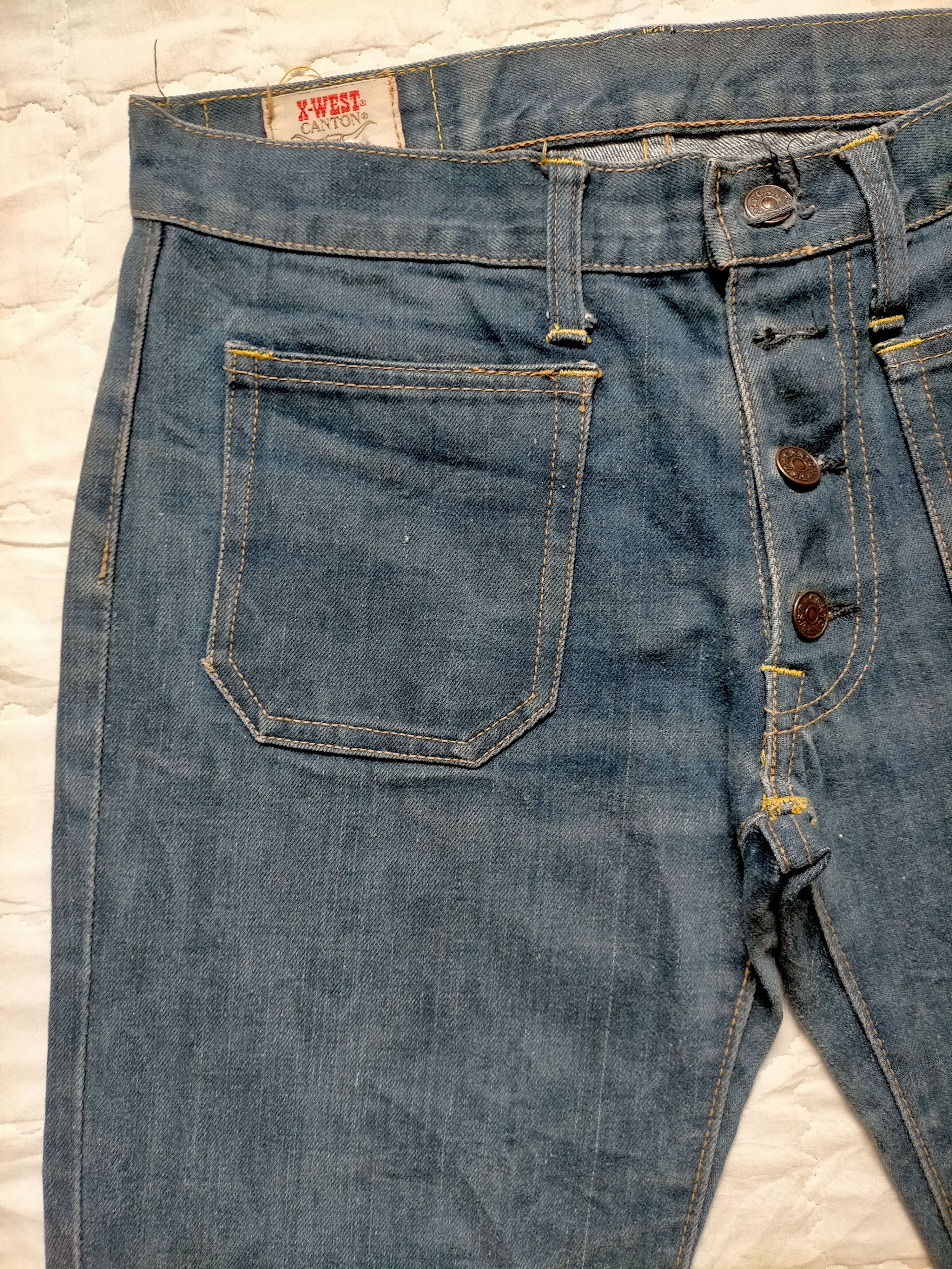 Le Grande Bleu (L.G.B.) Flare Jeans Canton X-West Bus bell bottom Denim Size US 30 / EU 46 - 3 Thumbnail