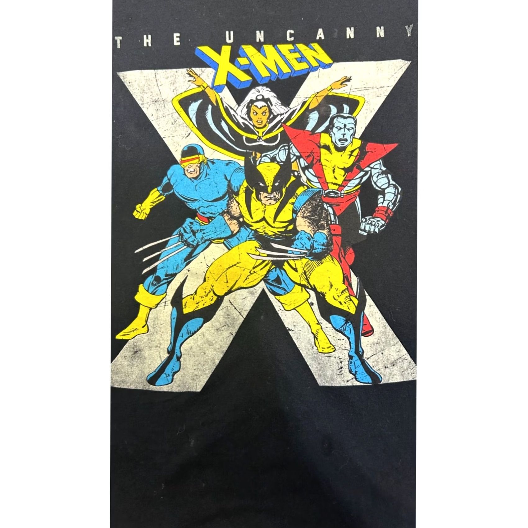 Vintage Marvel X-Men Long Sleeve T-Shirt Uncanny Comic Book Design M Black Mens Size US M / EU 48-50 / 2 - 2 Thumbnail