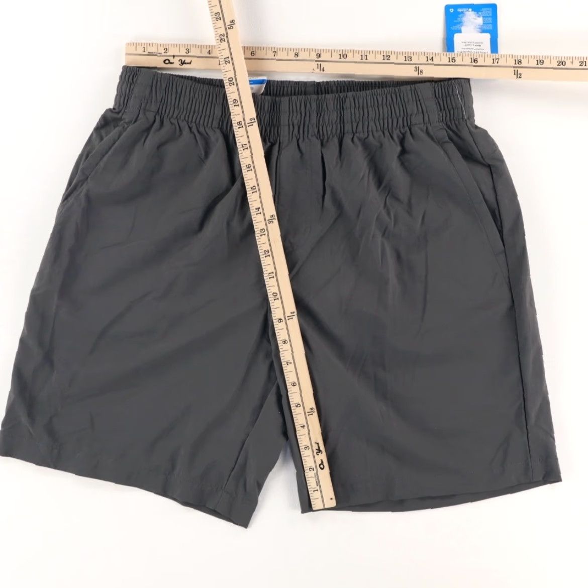 Vintage Columbia Sandlake EXS Water Nylon Shorts Charcoal Men's L Size US 33 - 3 Thumbnail