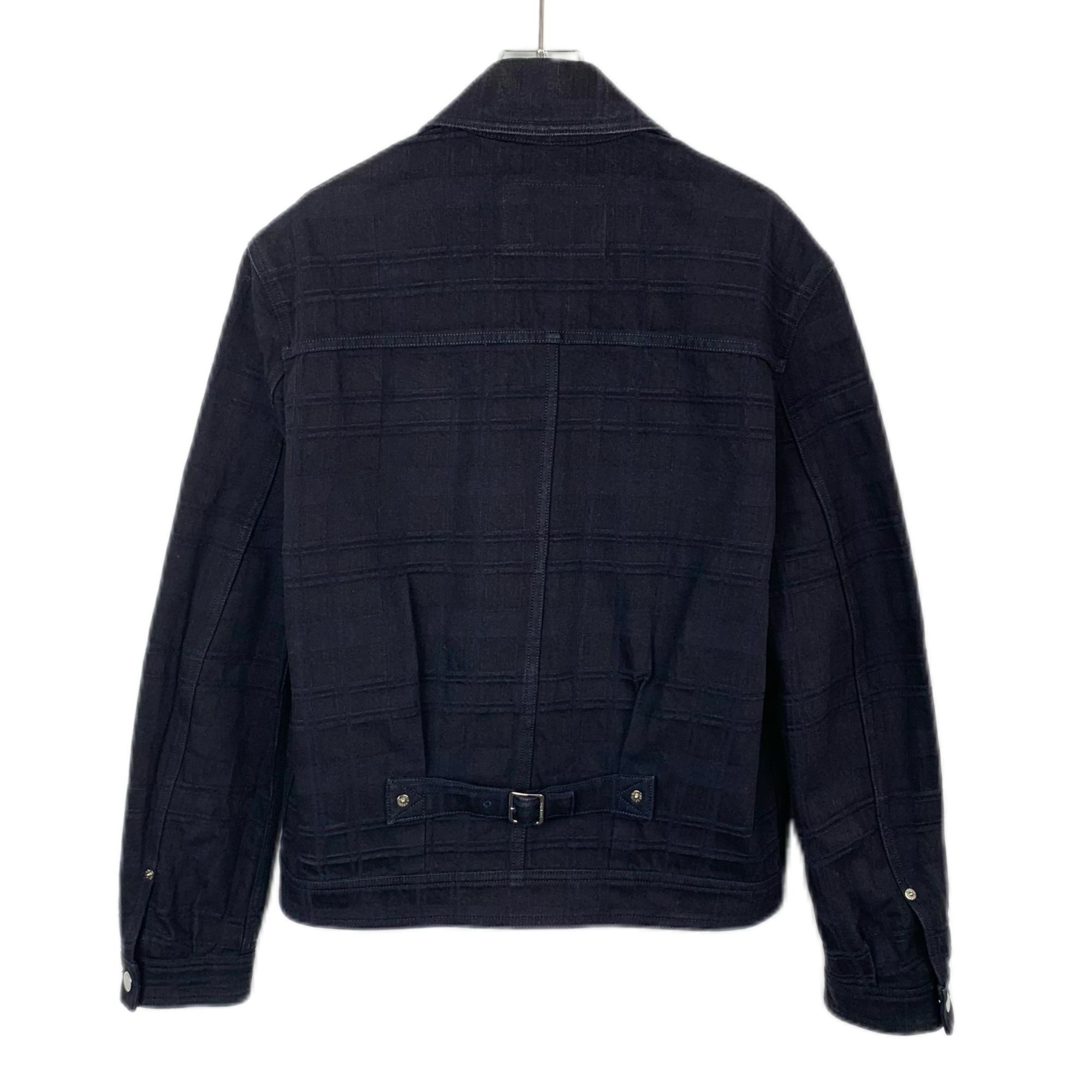 Louis Vuitton Louis Vuitton Color-Block Check Cotton Collared Denim Jacket Size US M / EU 48-50 / 2 - 8 Thumbnail