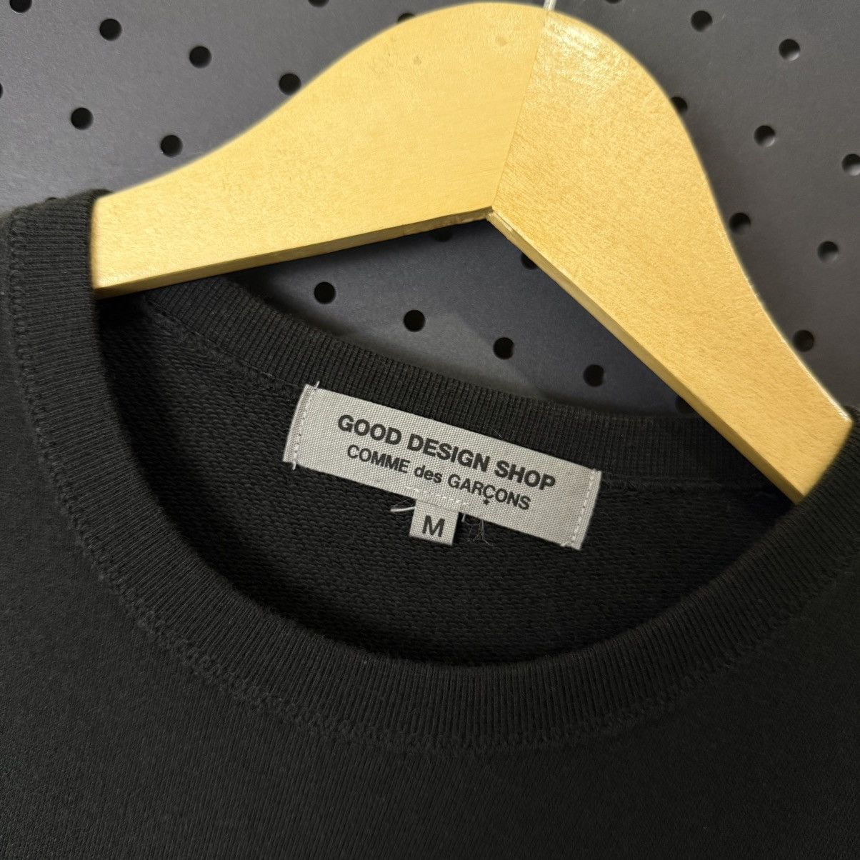 Comme des Garcons COMME des GARCONS good design shop black backhit sweatshirt Size US M / EU 48-50 / 2 - 4 Thumbnail