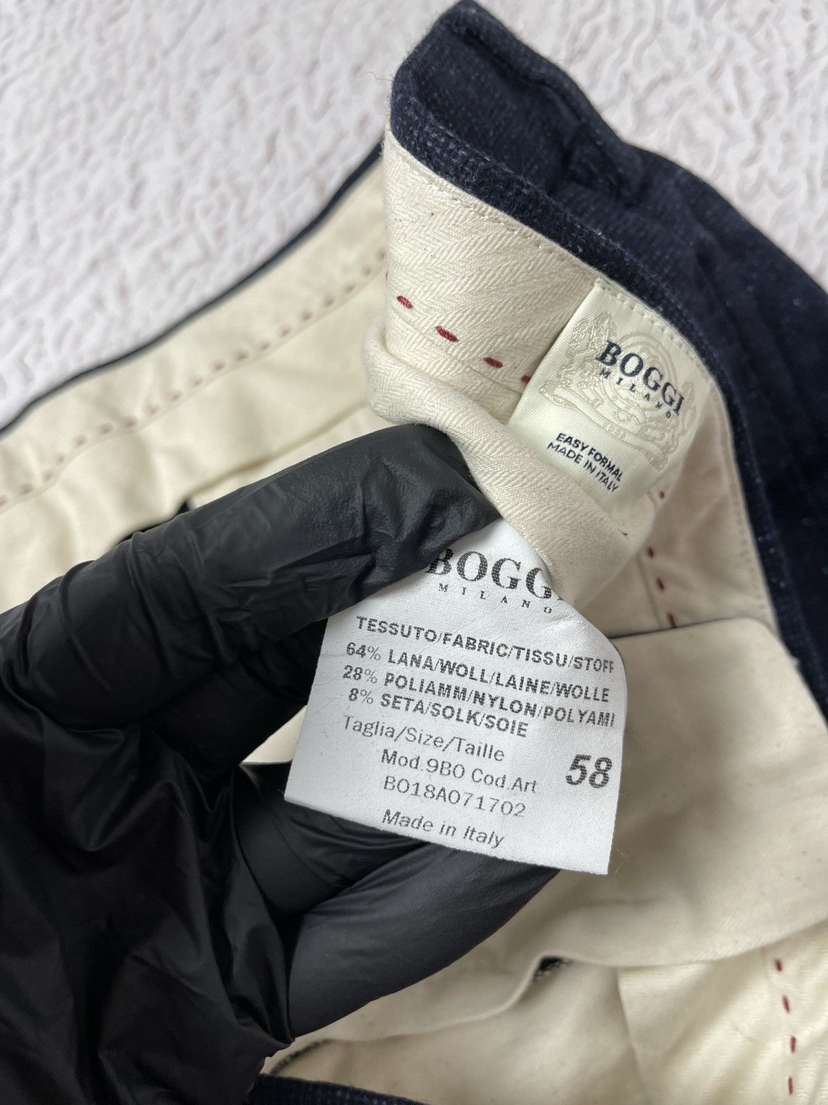 Boggi Boggi Milano wool silk dot pattern casual pants chinos Size US 40 / EU 56 - 13 Thumbnail
