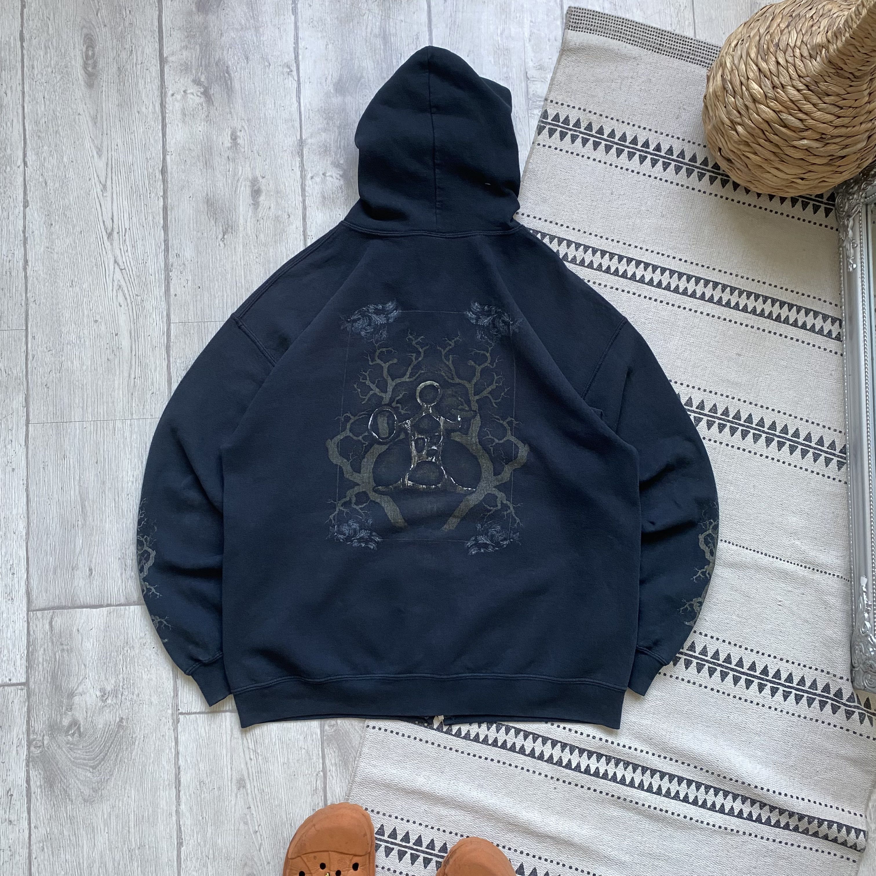 Band Tees 🎸 Vintage Korpiklaani rock band hoodie Heavymetall Y2K Size US M / EU 48-50 / 2 - 9 Thumbnail