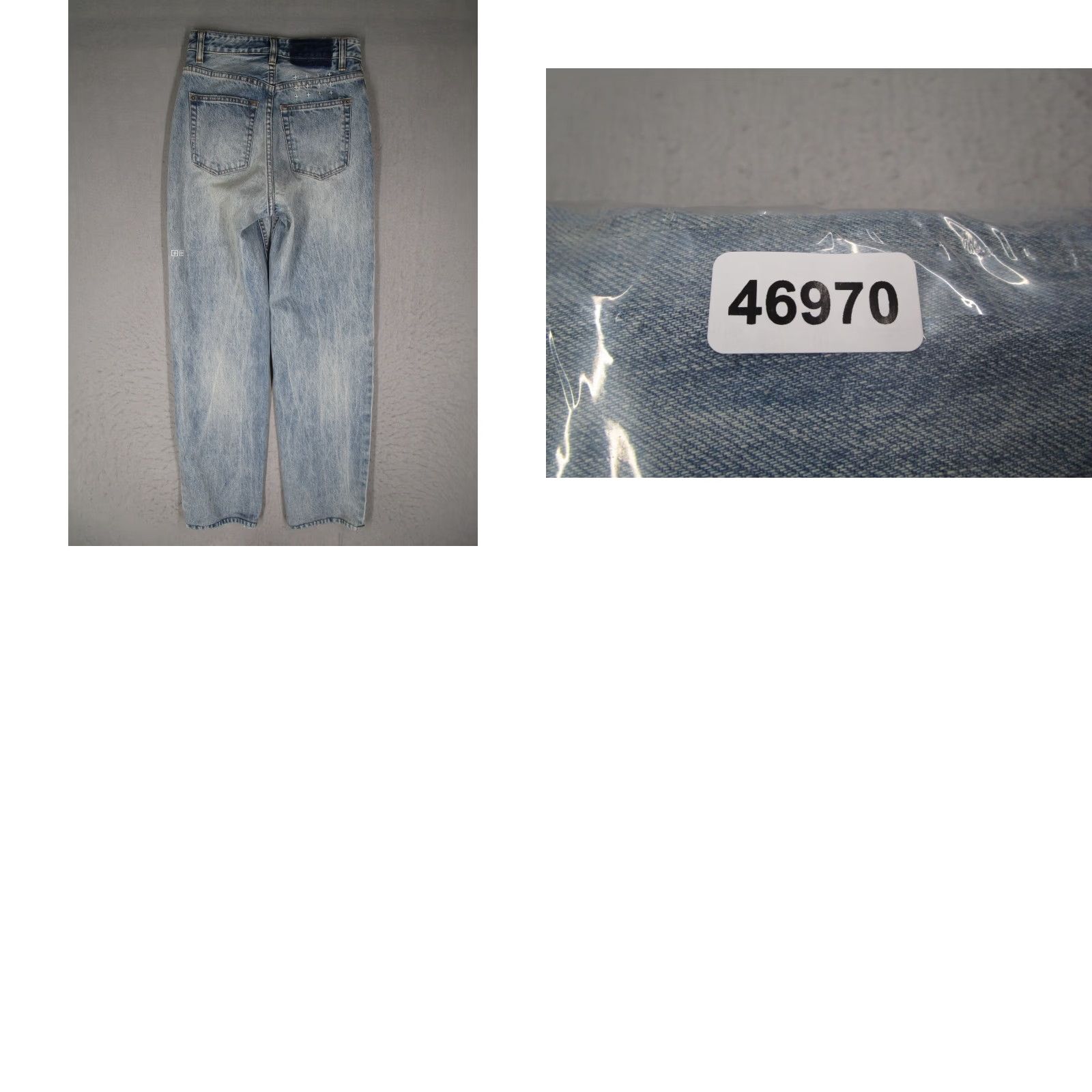 Ksubi Ksubi Jeans Women's High Rise Distressed Blue Playback Skream Denim 25x30 Size 42" / US 20 - 8 Thumbnail