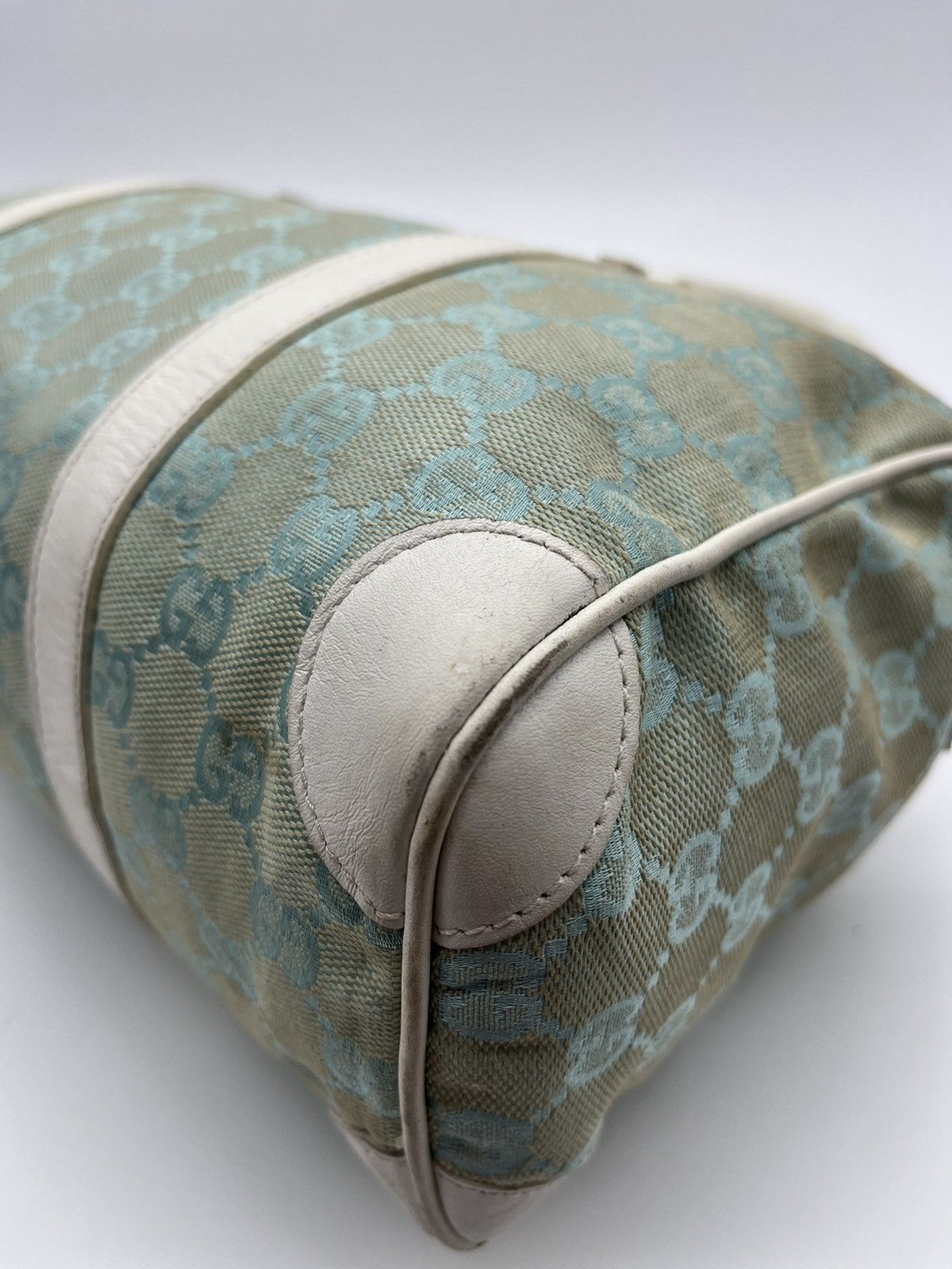 Gucci GUCCI GG Canvas Shoulder Bag Light Blue Size ONE SIZE - 10 Thumbnail
