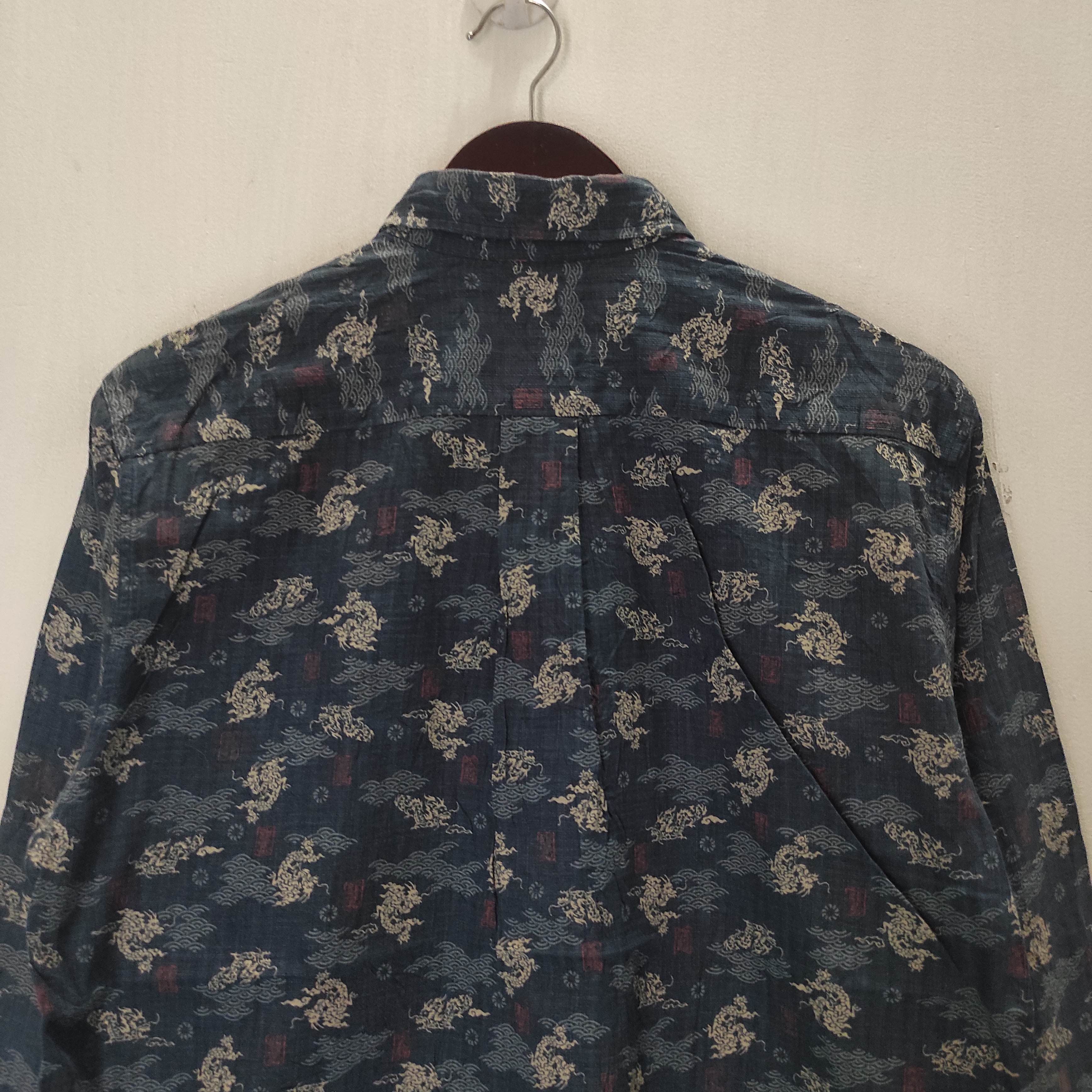 Sugar Cane Vintage Sugar Cane Full Print Dragon Shirt Size US M / EU 48-50 / 2 - 13 Thumbnail