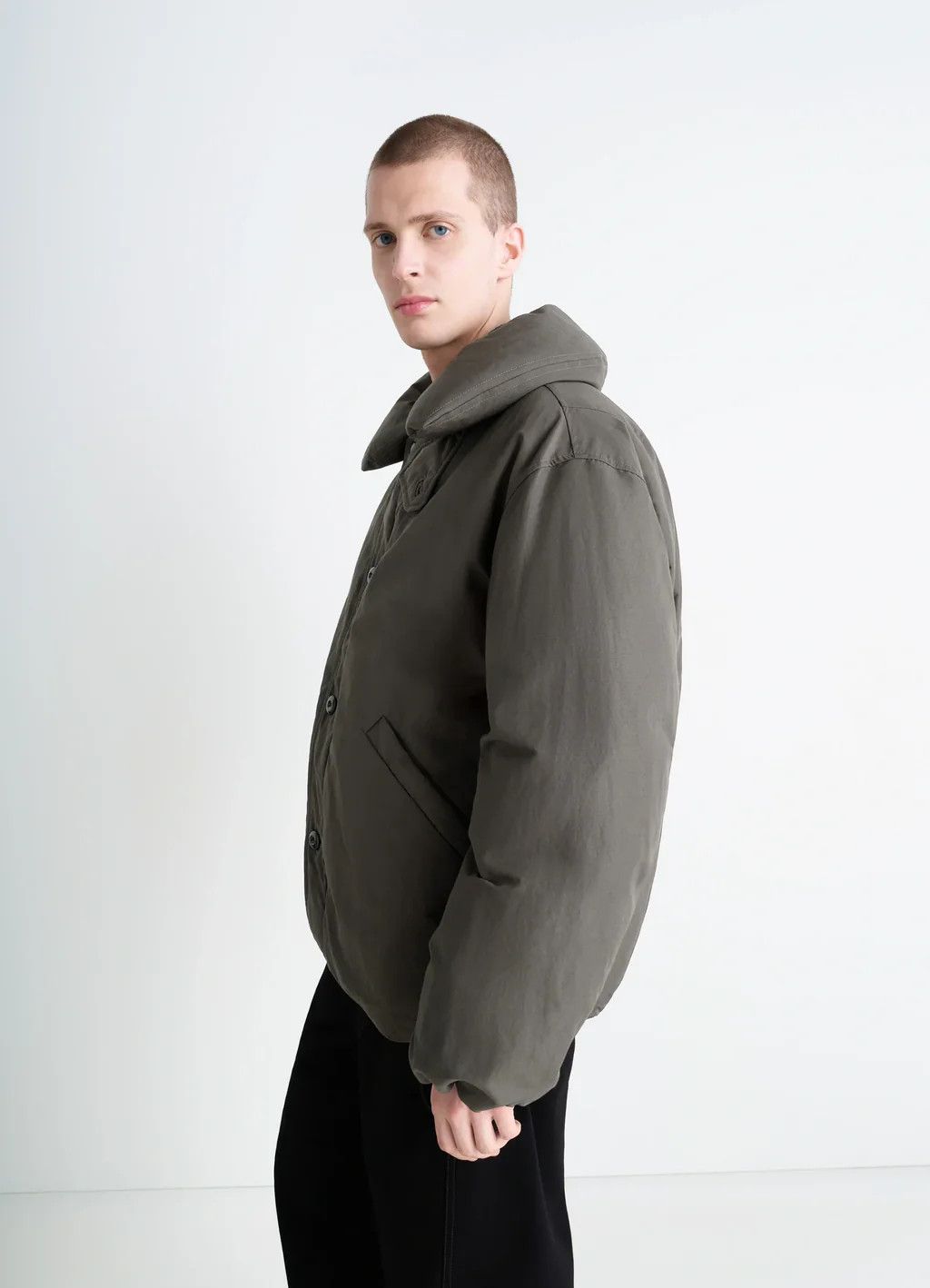 Lemaire Lemaire Puffer Blouson Dark Espresso 48 M Size US M / EU 48-50 / 2 - 7 Thumbnail