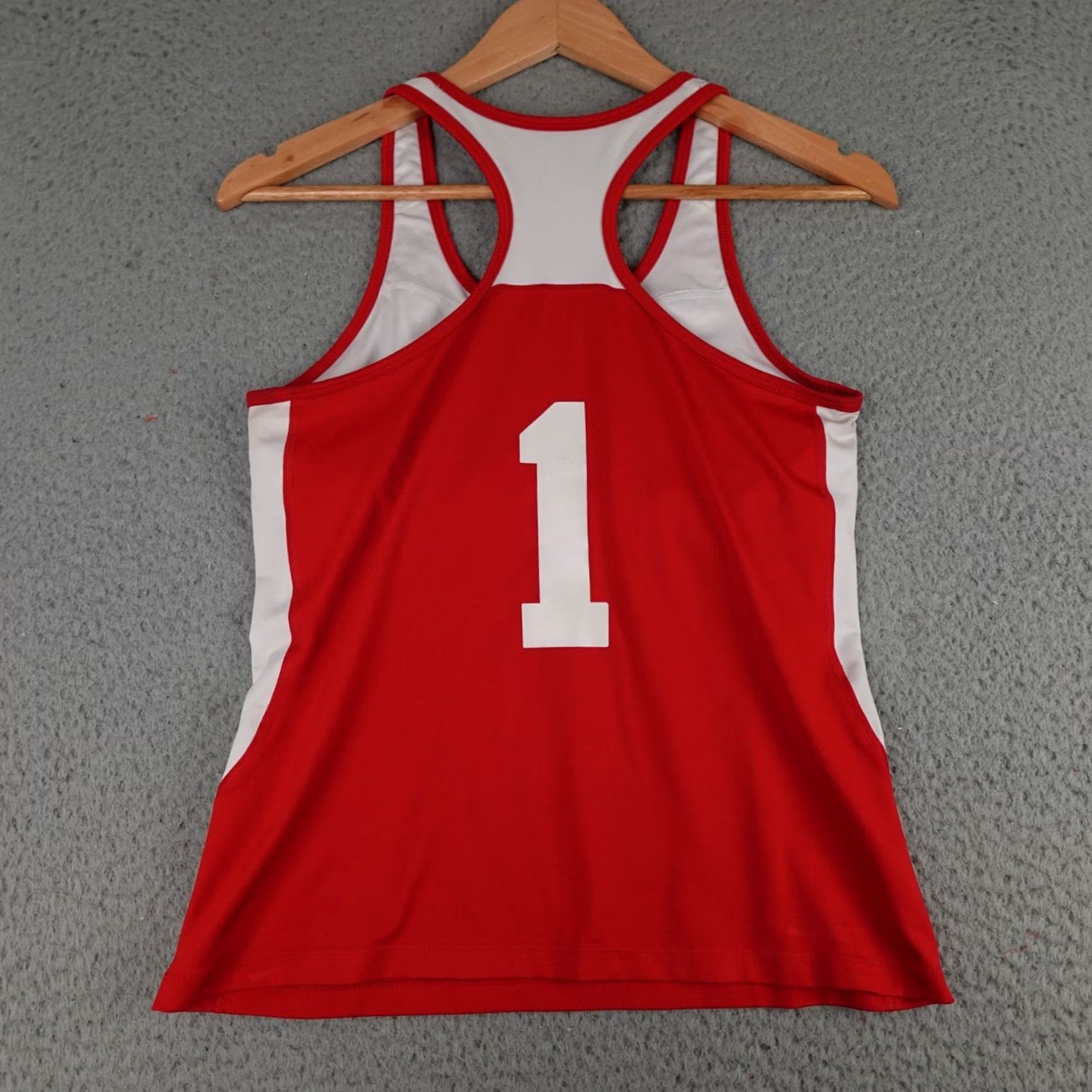 Nike Nike Dri-Fit Shirt Womens Medium Red Sleeveless Singlet Running Gym Size M / US 6-8 / IT 42-44 - 2 Thumbnail