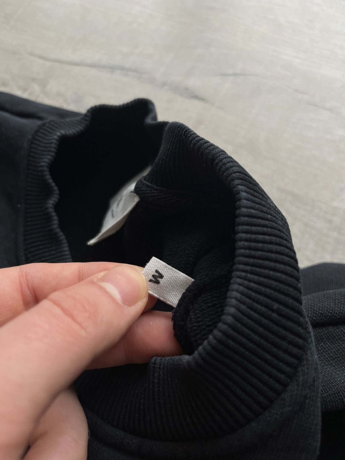 AMI AMI black crewneck sweatshirt Size US M / EU 48-50 / 2 - 4 Thumbnail