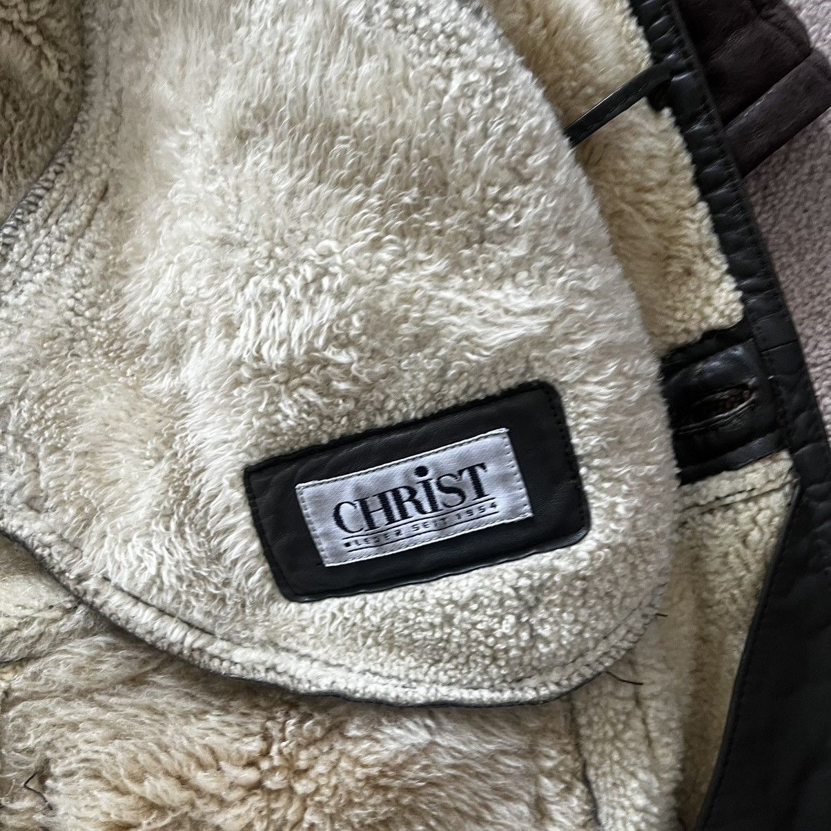Vintage Werner Christ Vintage Lambskin Shearling Coat Size US XL / EU 56 / 4 - 8 Thumbnail